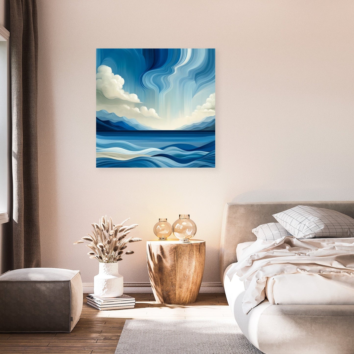 Azure Depths Canvas