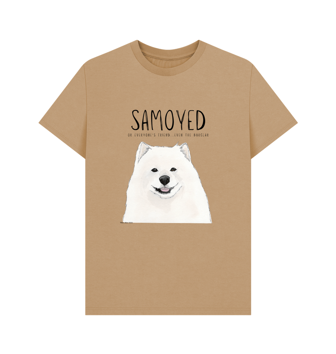 Fluff Happens – Samoyed T-Shirt for Friendly Gentlemen