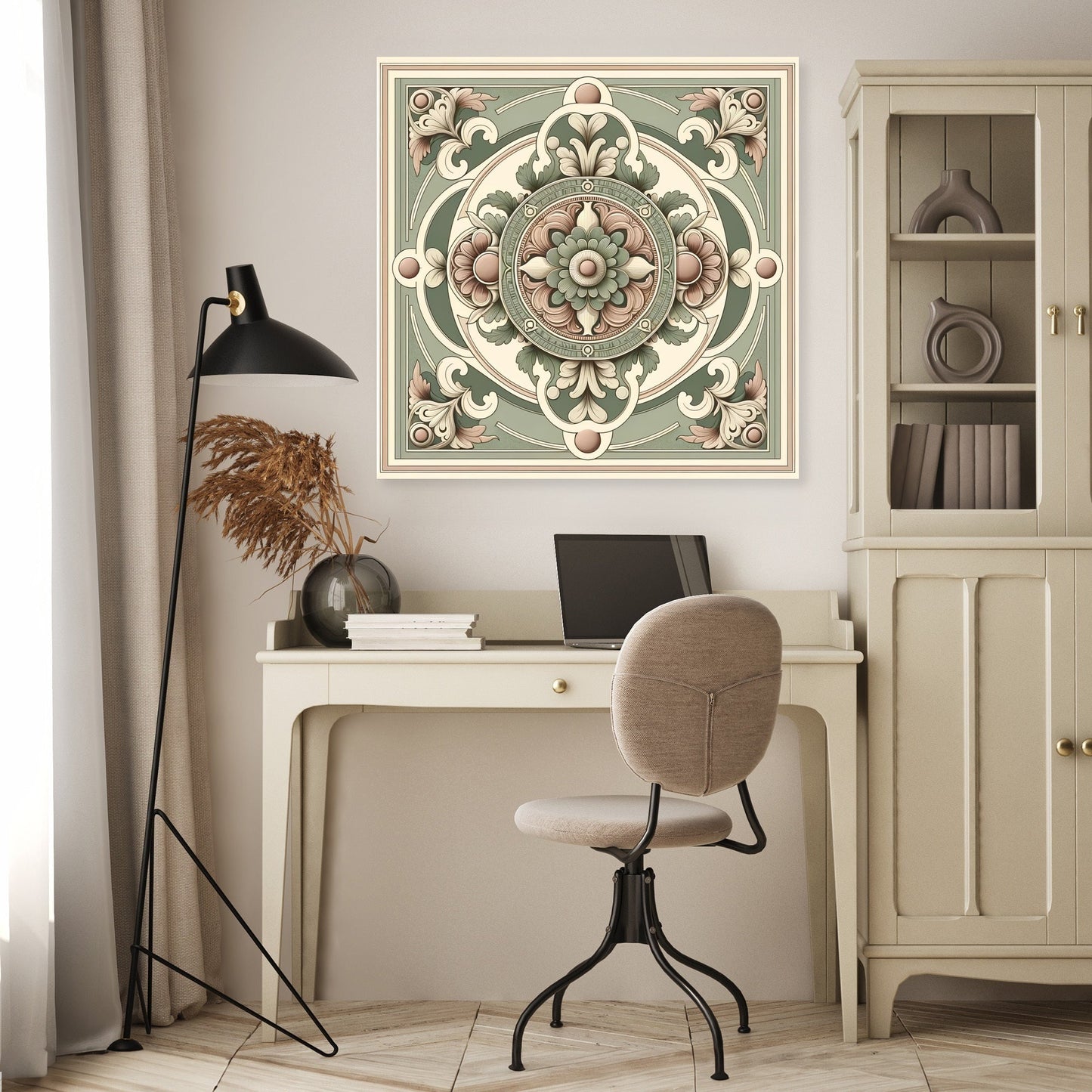 Classical Medallion Canvas