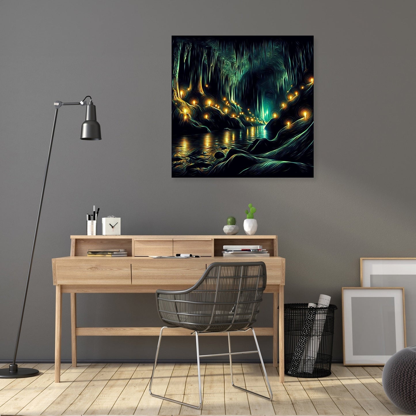 Luminous Cavern Canvas