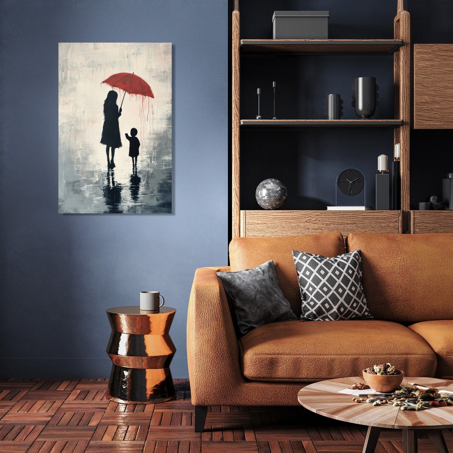 Shelter Under Umbrella Canvas