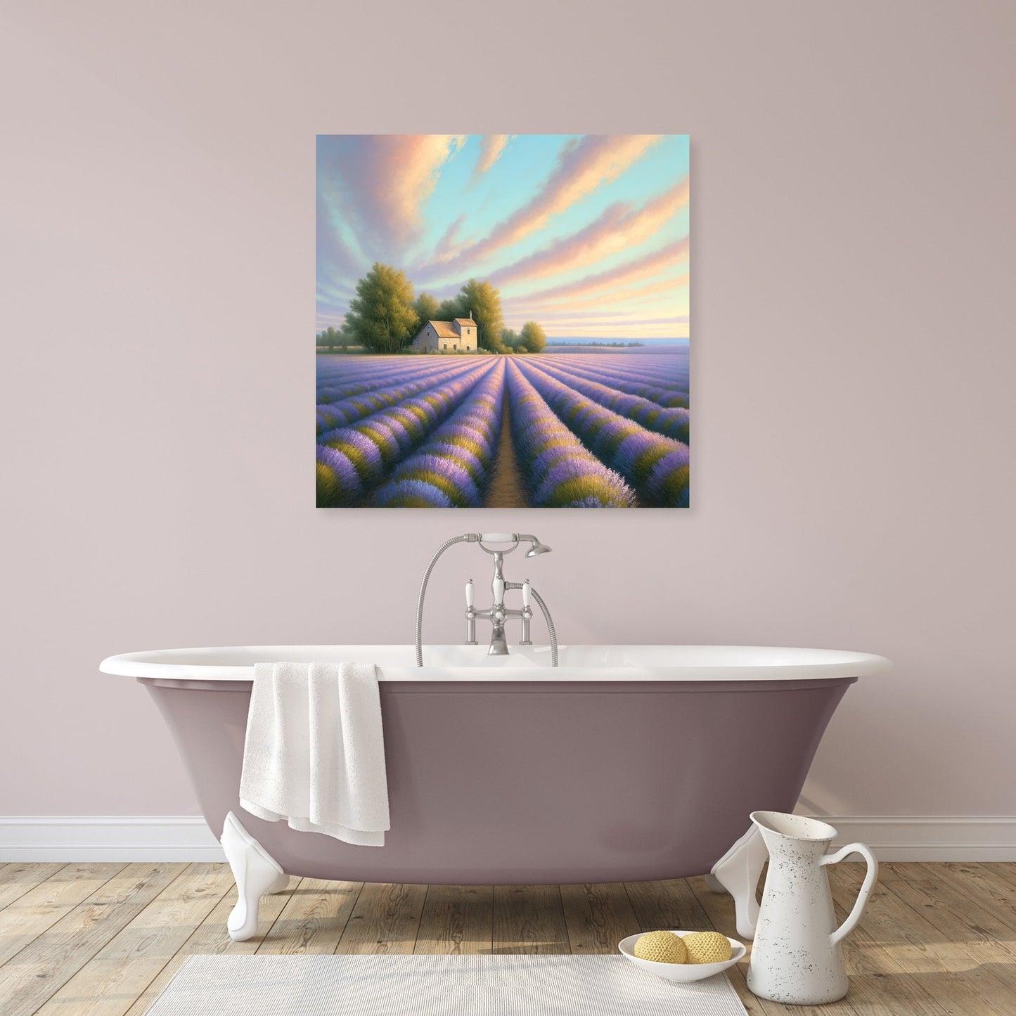 Lavender Fields Harmony Canvas