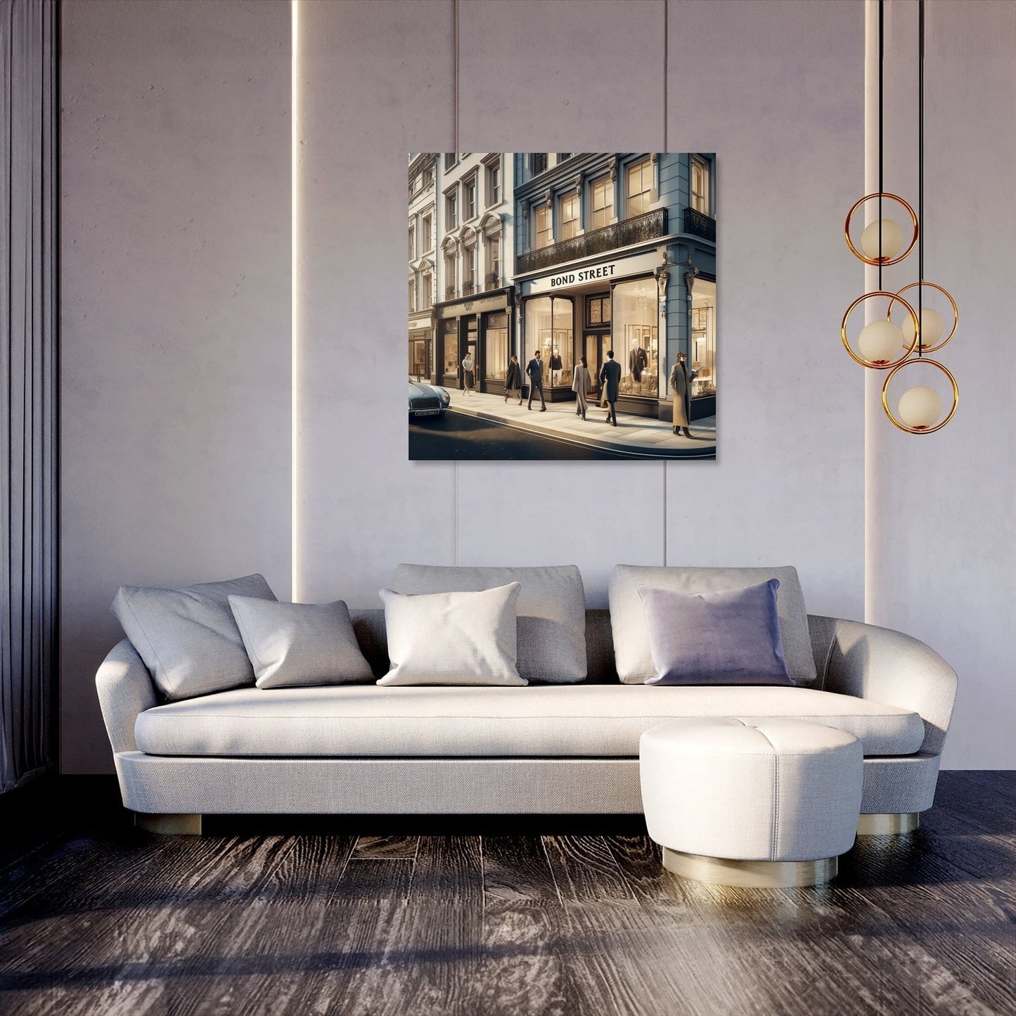 Bond Street Sophistication Canvas