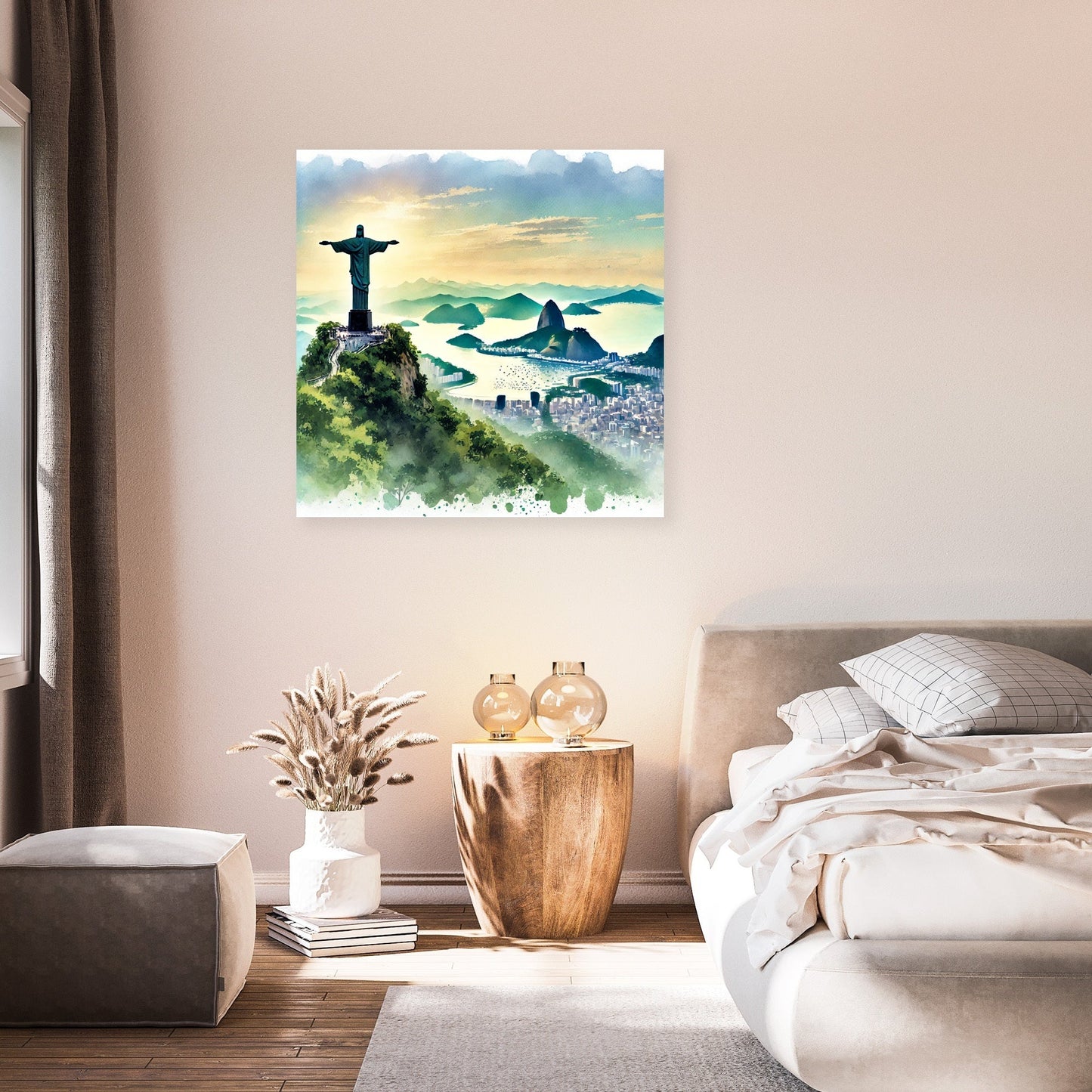 Rio Reverence Watercolour Canvas