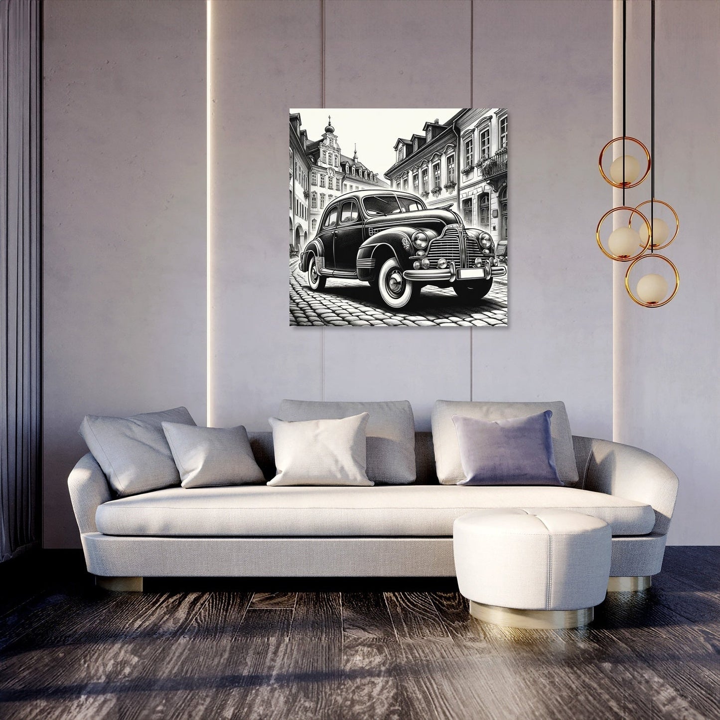Nostalgic Ride Canvas