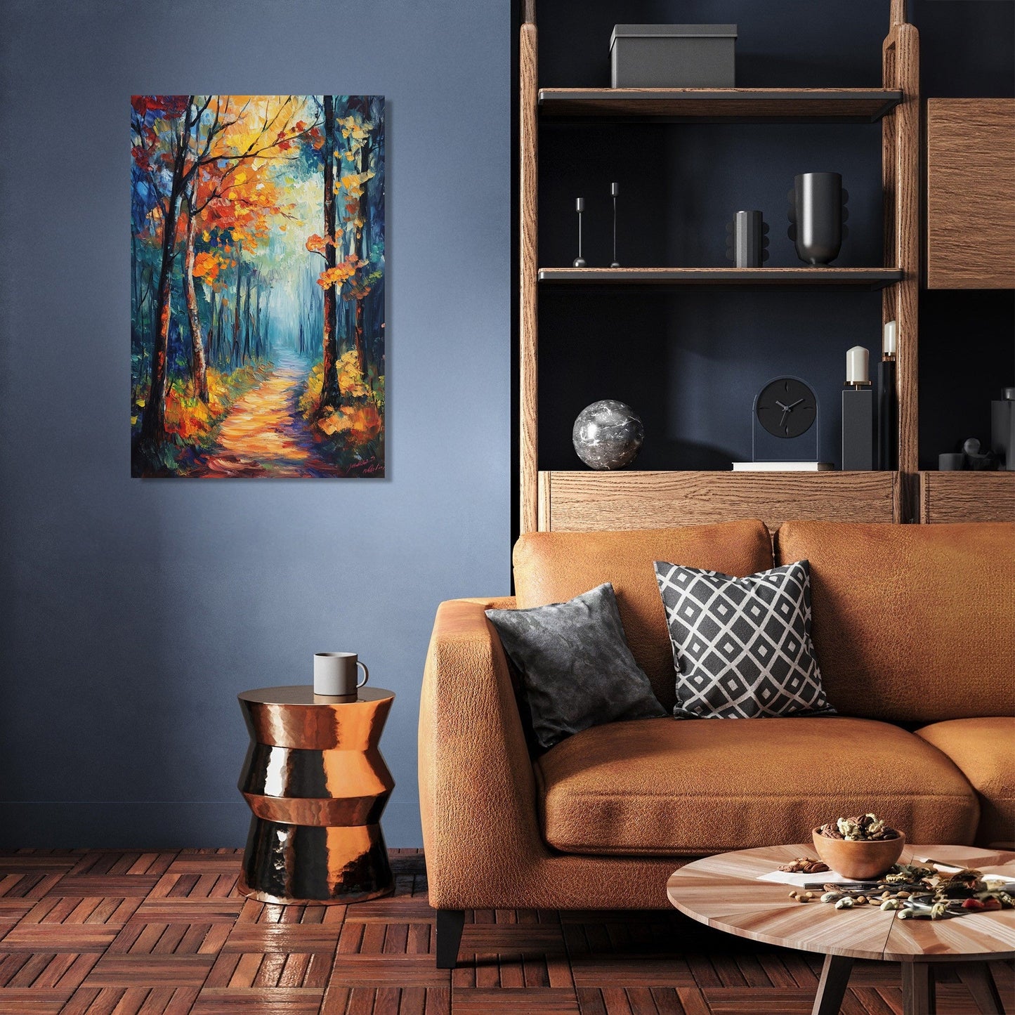 Enchanted Woodland Path Canvas
