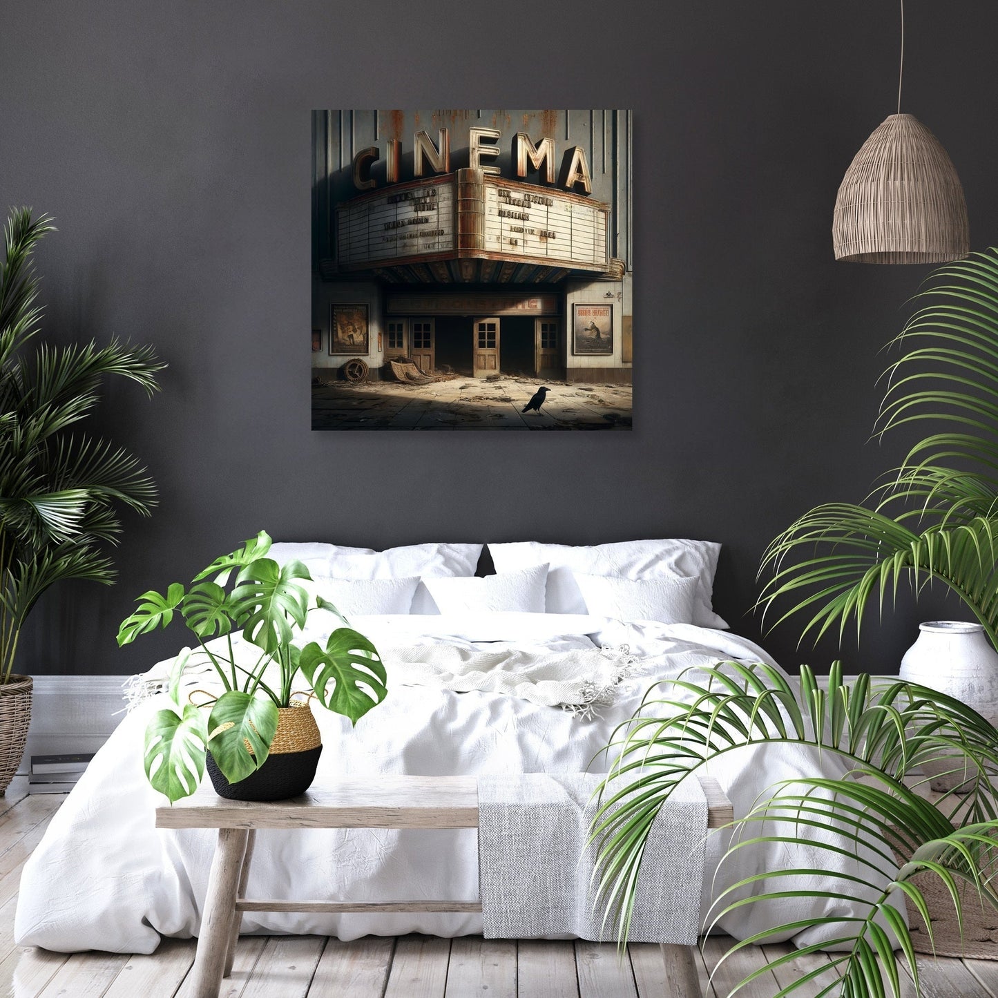 Silent Cinema Canvas