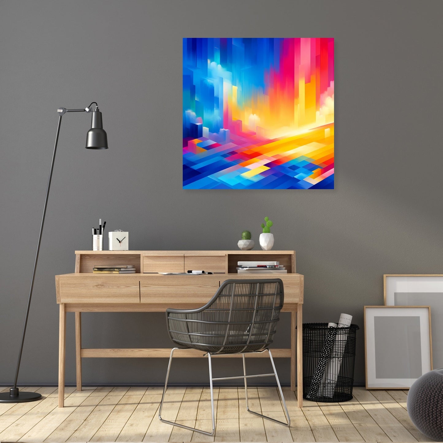 Vibrant Serenity Canvas