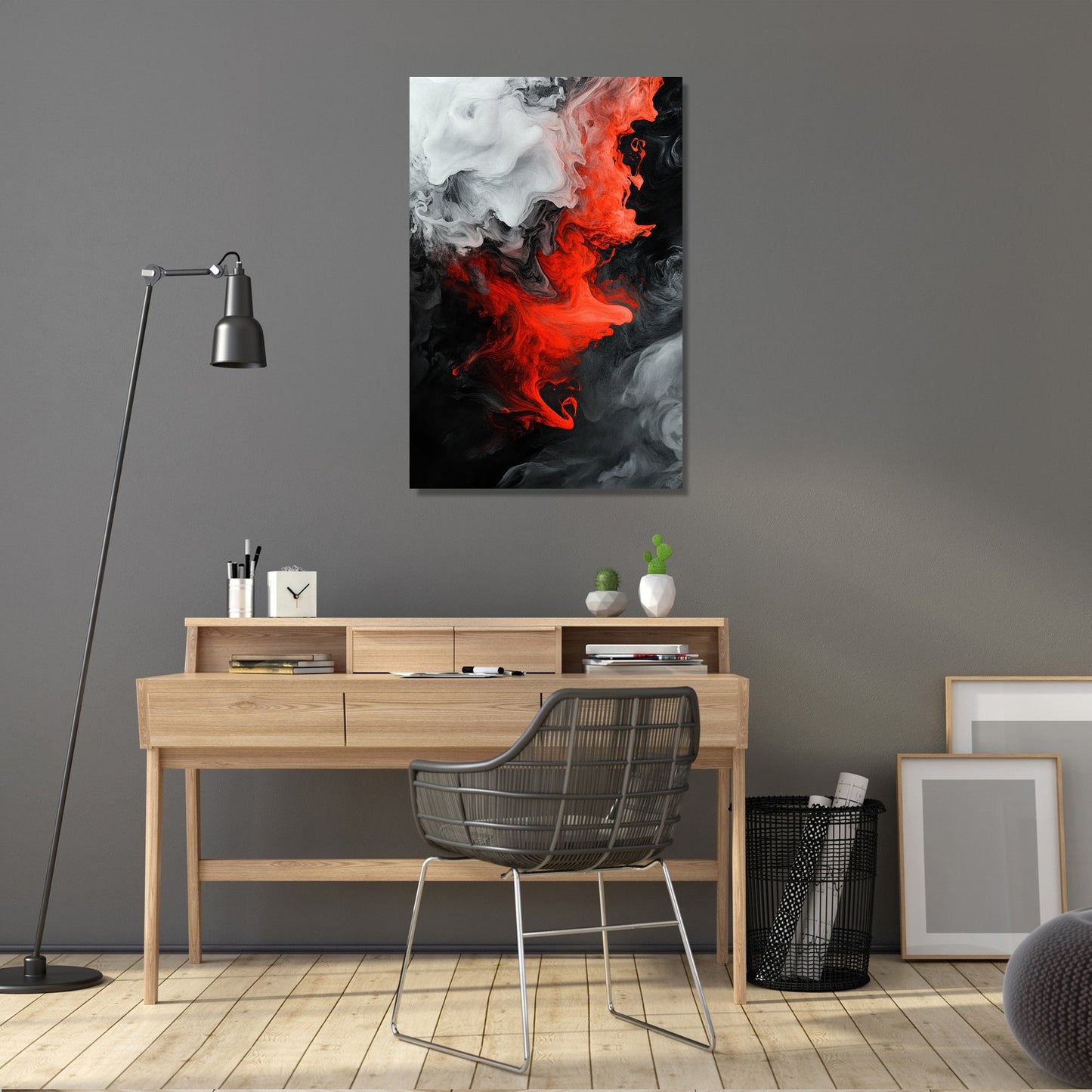 Inferno's Embrace Canvas