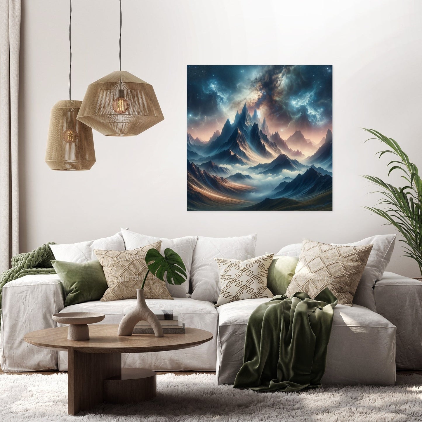 Celestial Peak Canvas