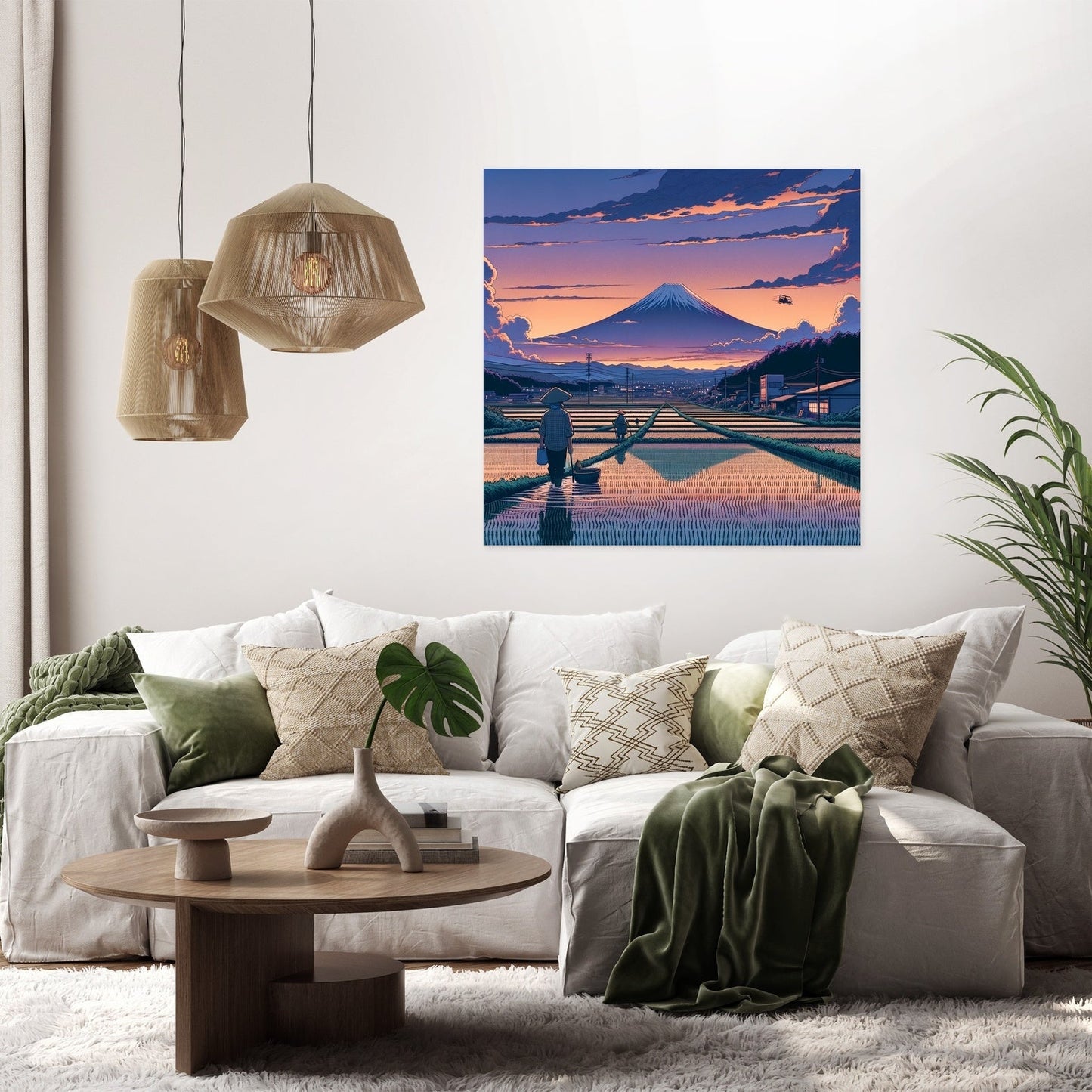 Twilight Harvest Canvas