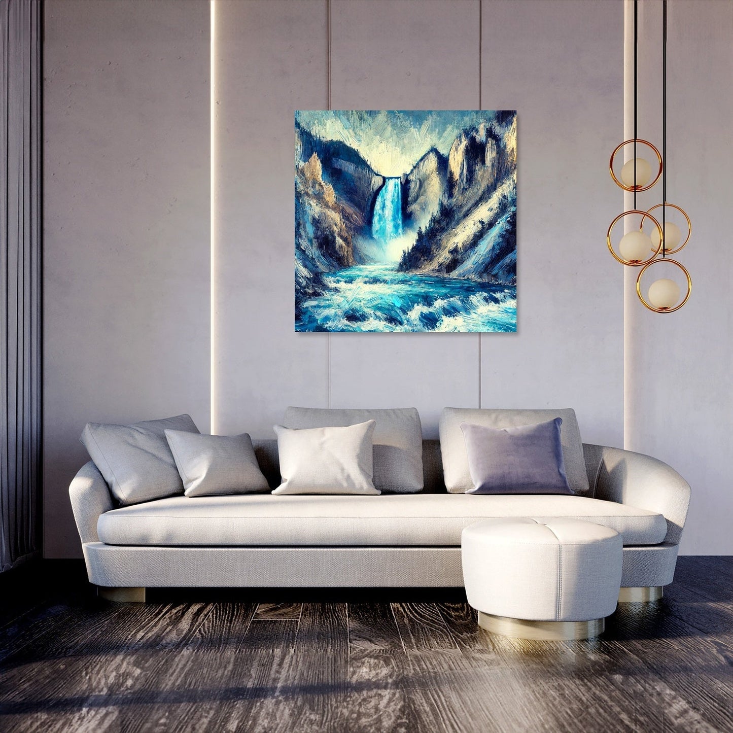 Cascading Majesty Canvas