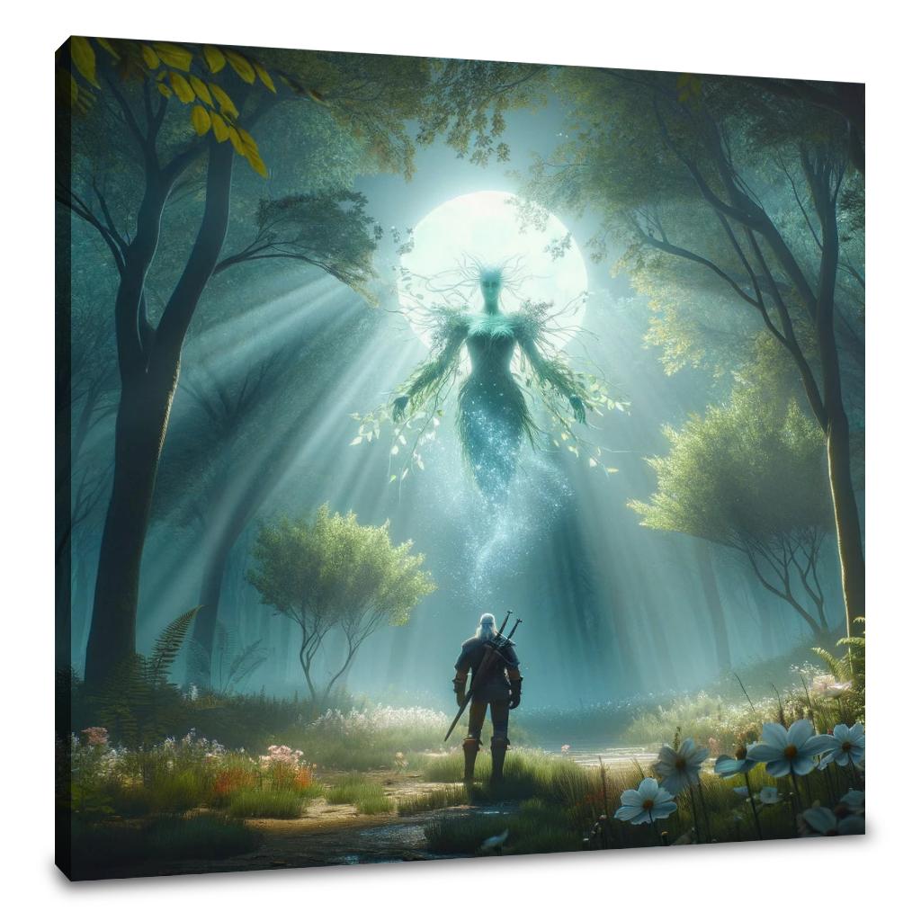 Moonlit Spirit Canvas