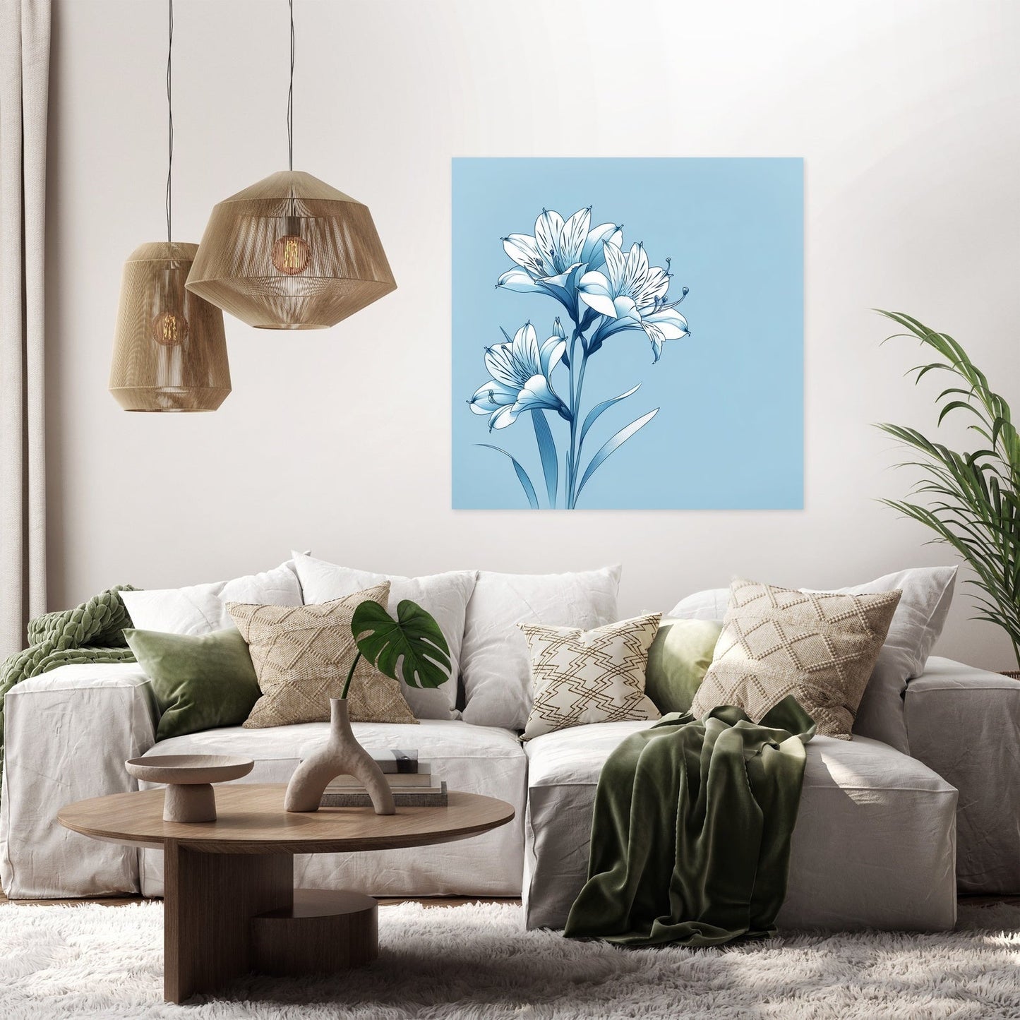 Frost Kissed Canvas