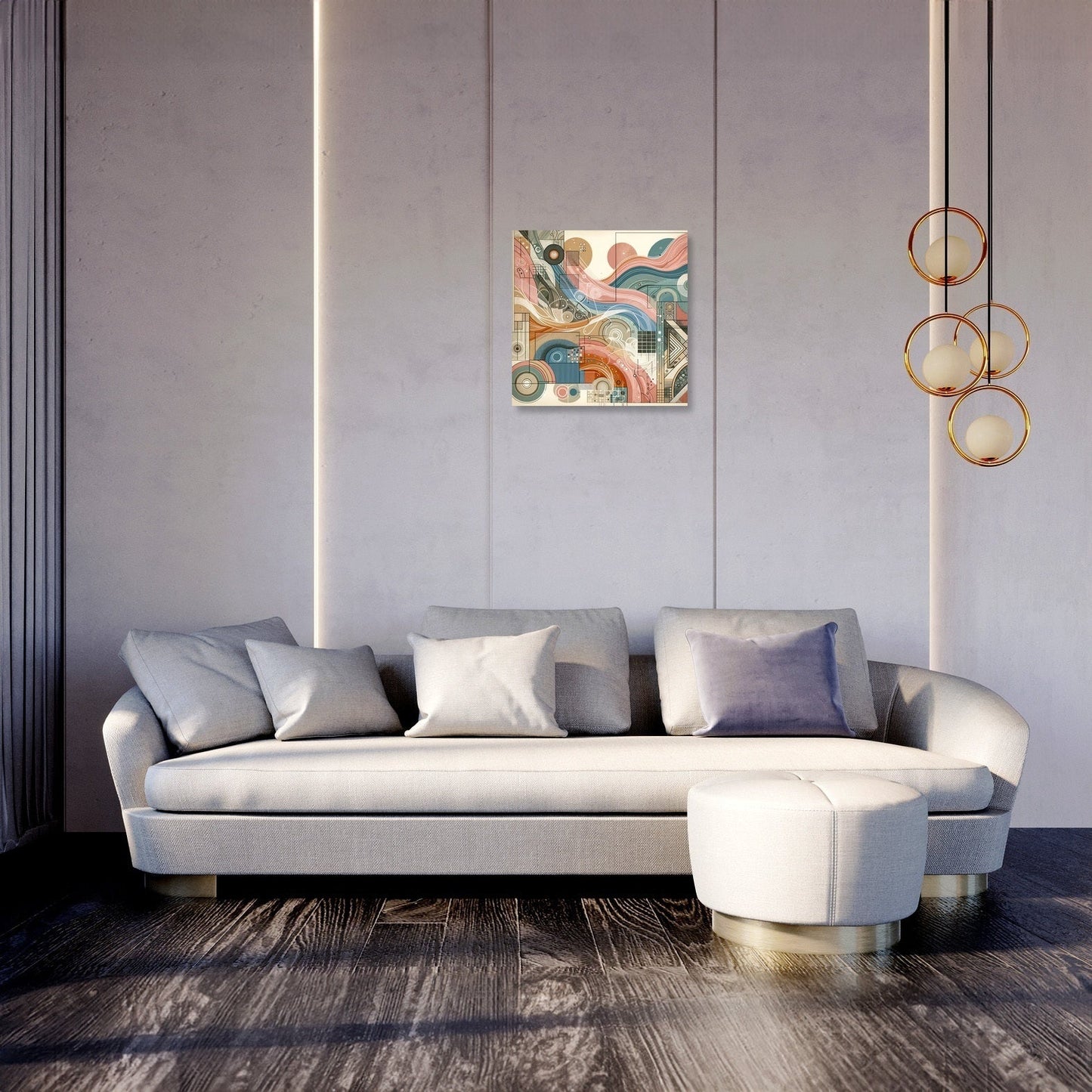 Diverse Essence Mosaic Canvas