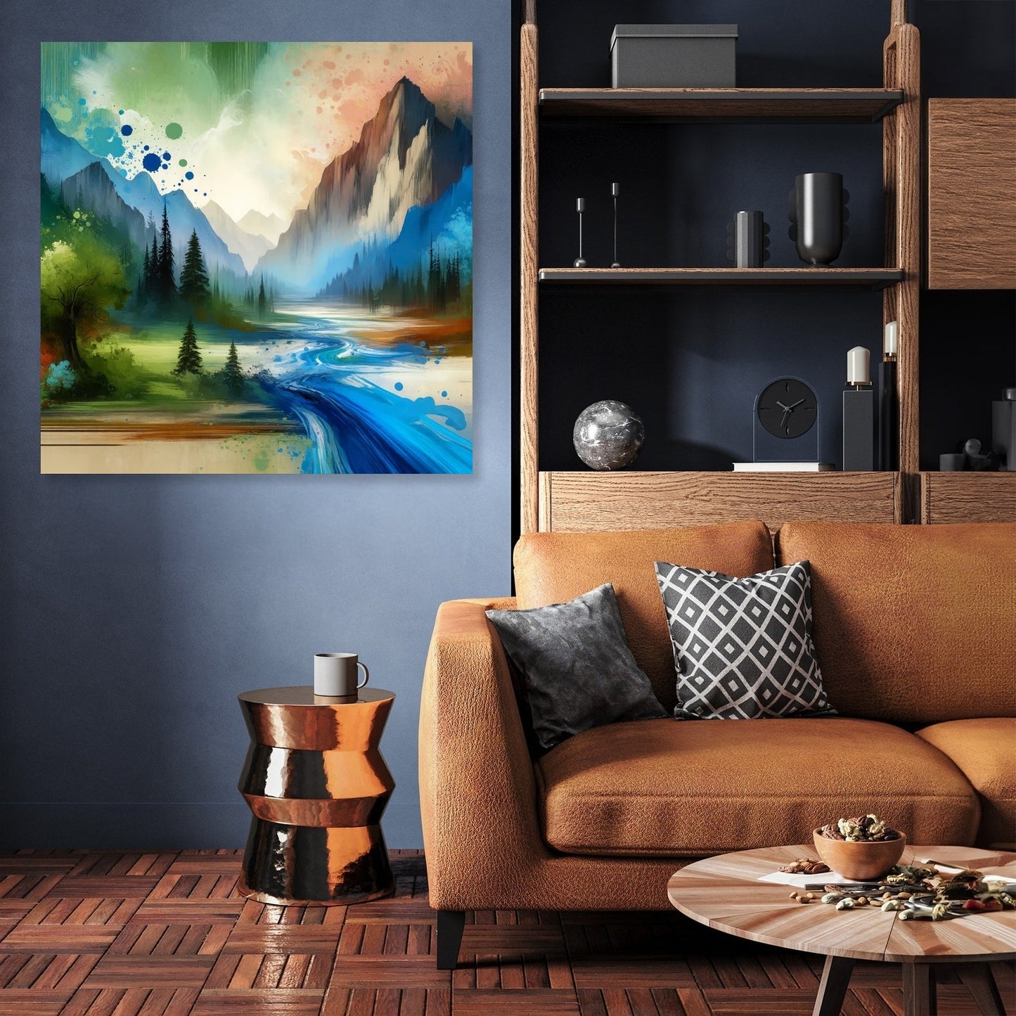 Tranquil Mountain Canvas