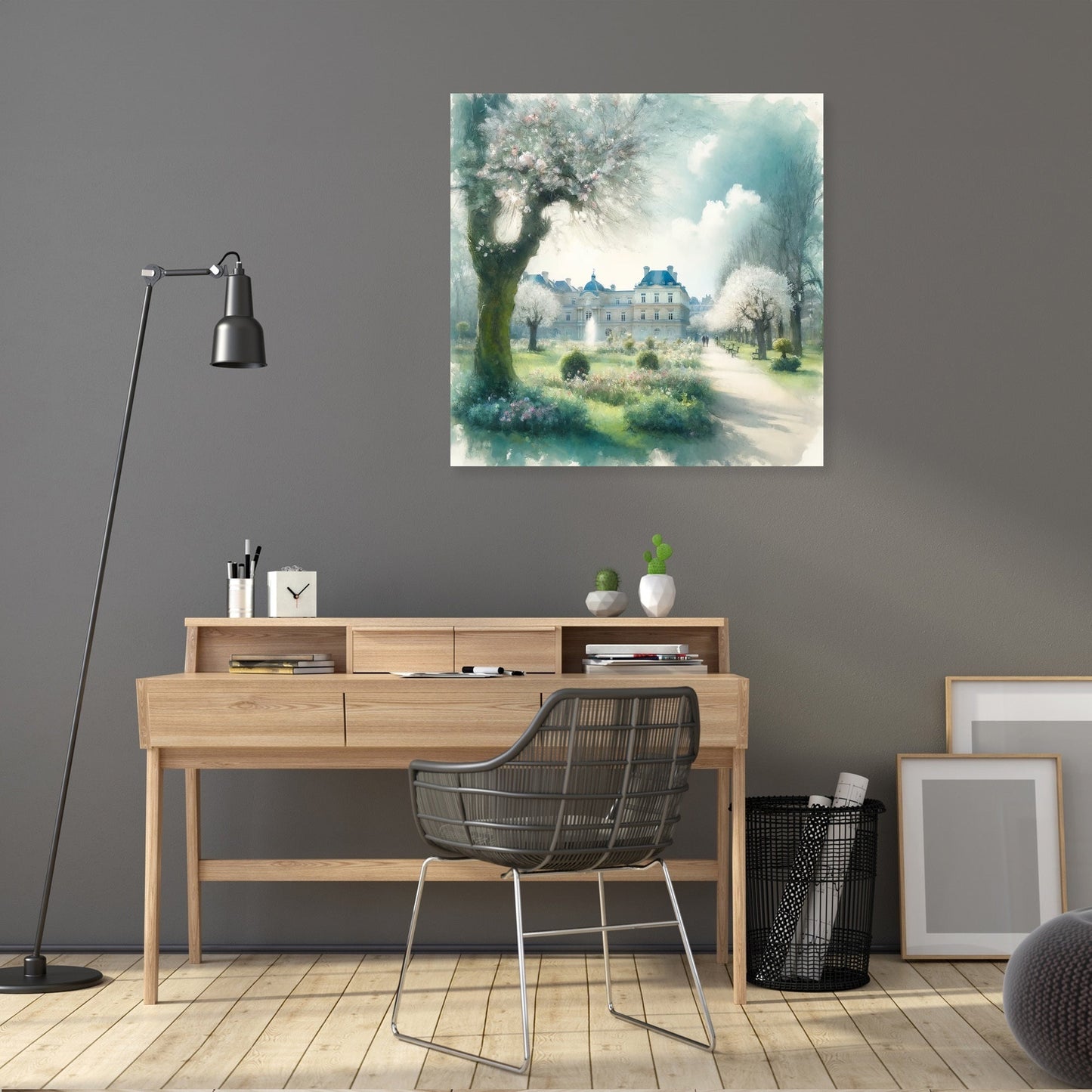 Luxembourg Serenity Paris Canvas