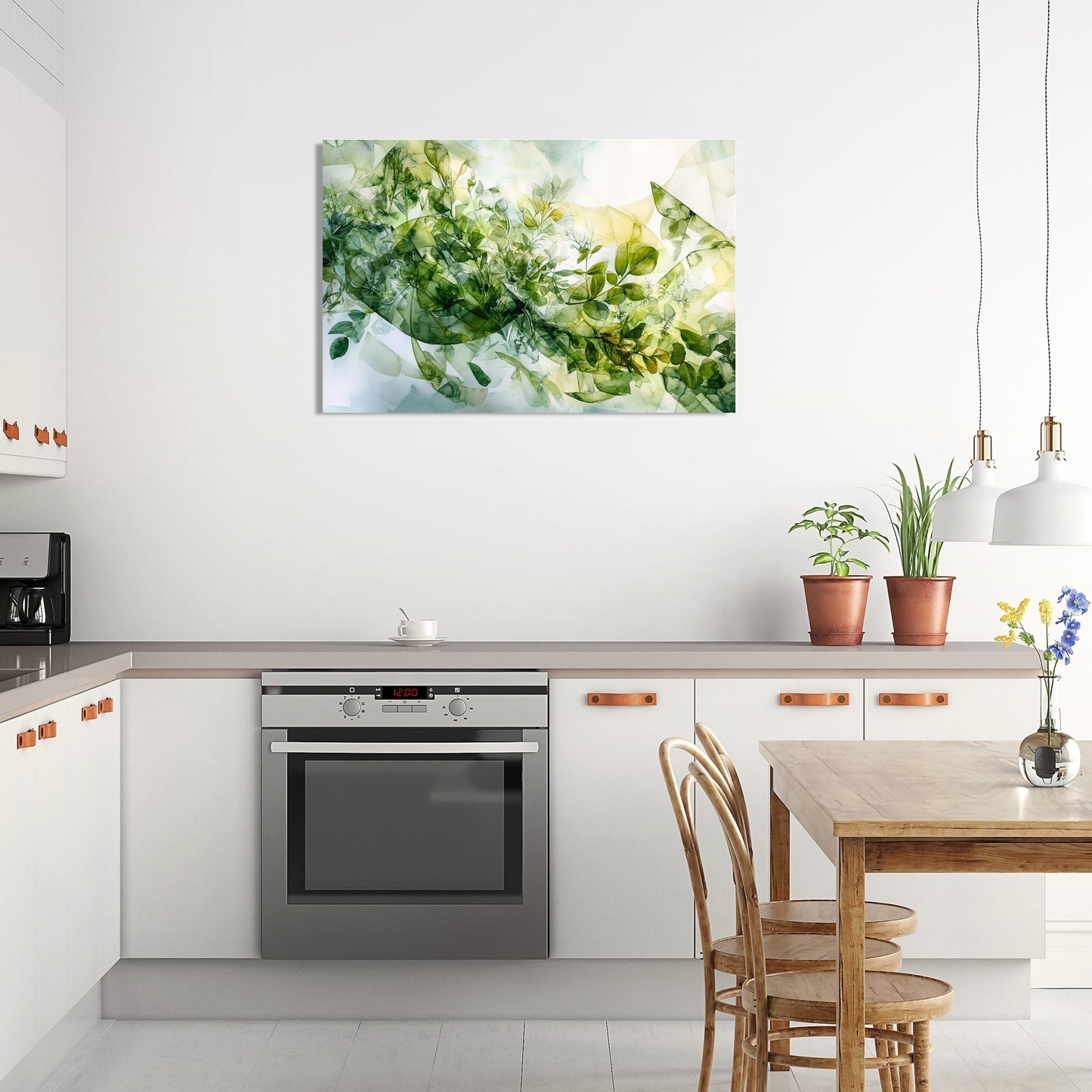 Dreamy Herb Swirl Canvas