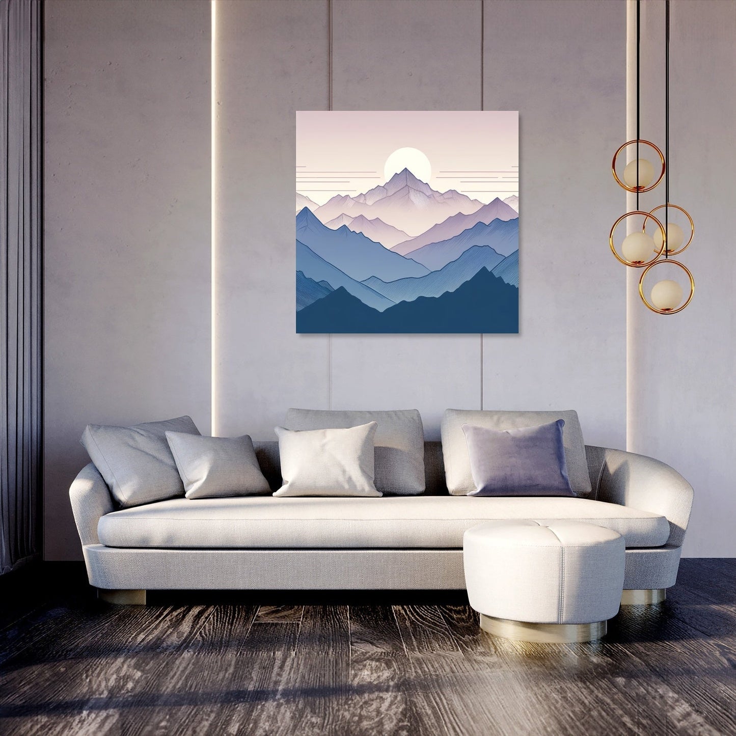 Silent Dawn Canvas