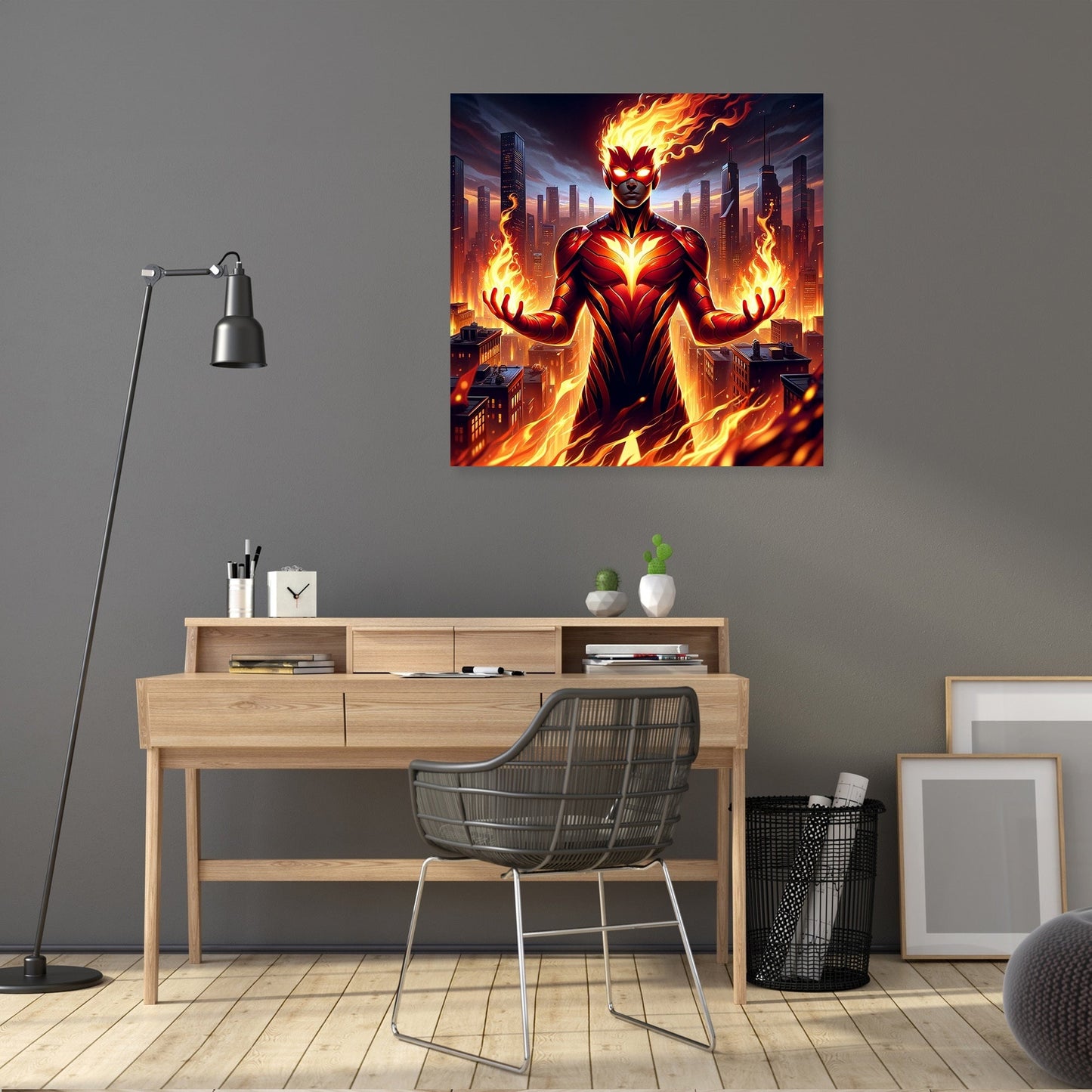 Blaze Guardian Canvas
