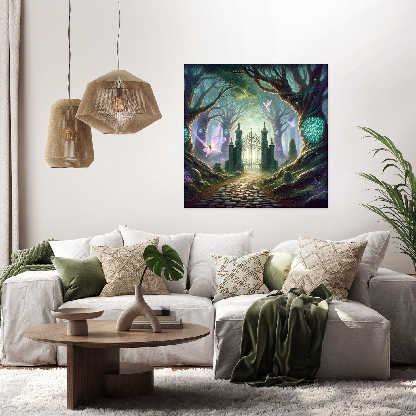 Enchanted Forest Gateway Canvas