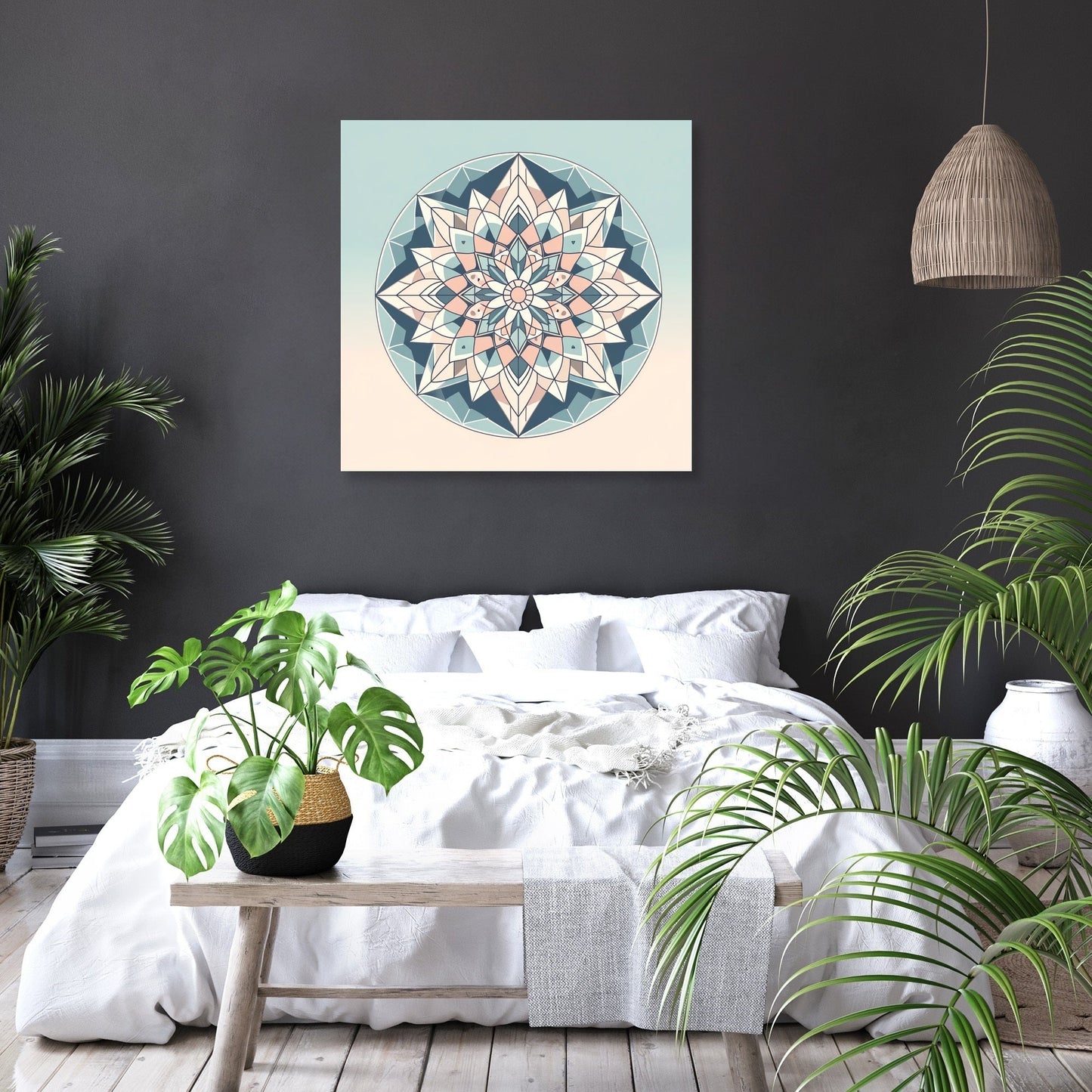 Harmony Blossoms Canvas