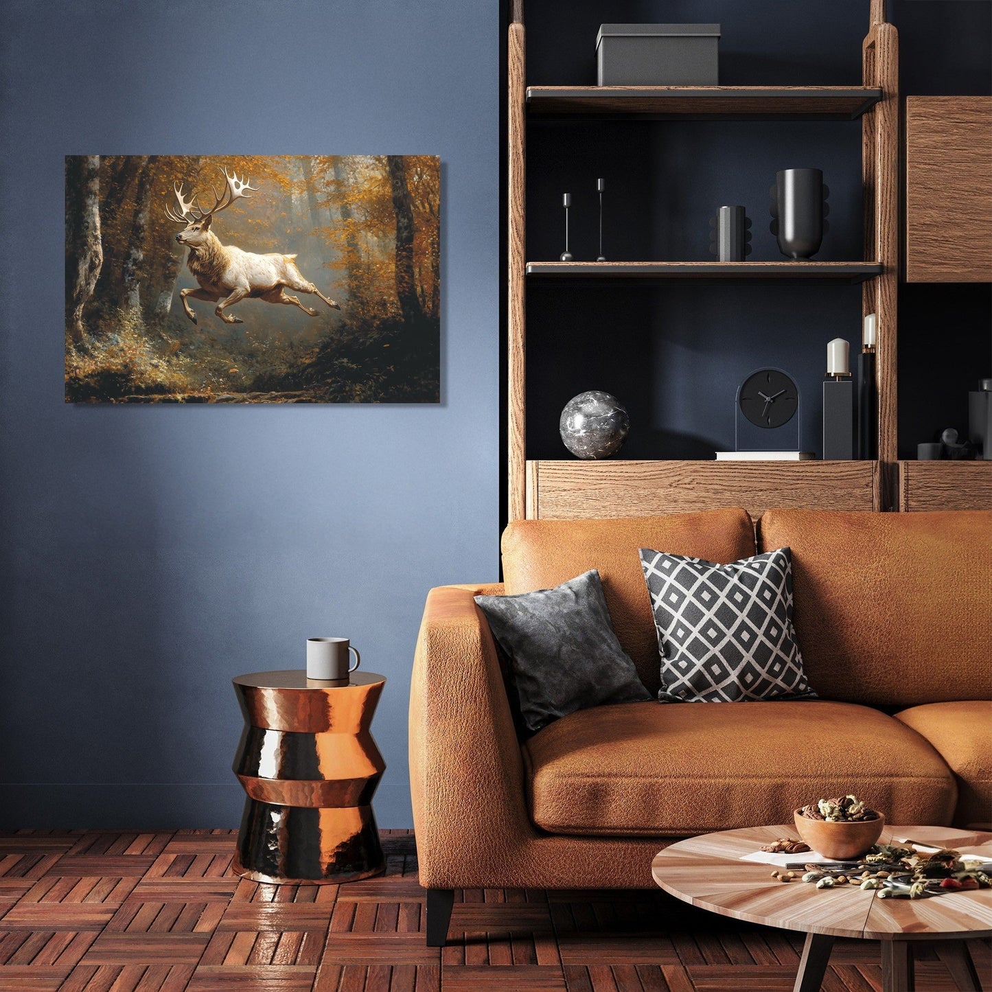 Leaping Stag Harmony Canvas