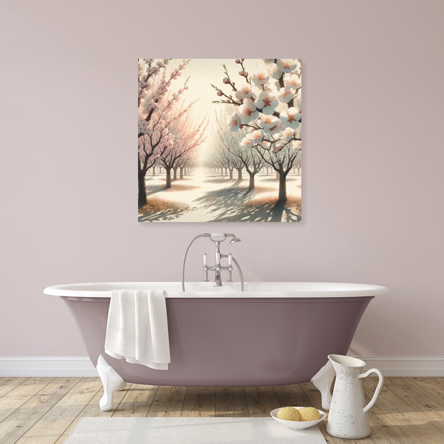 Blossoming Orchard Canvas
