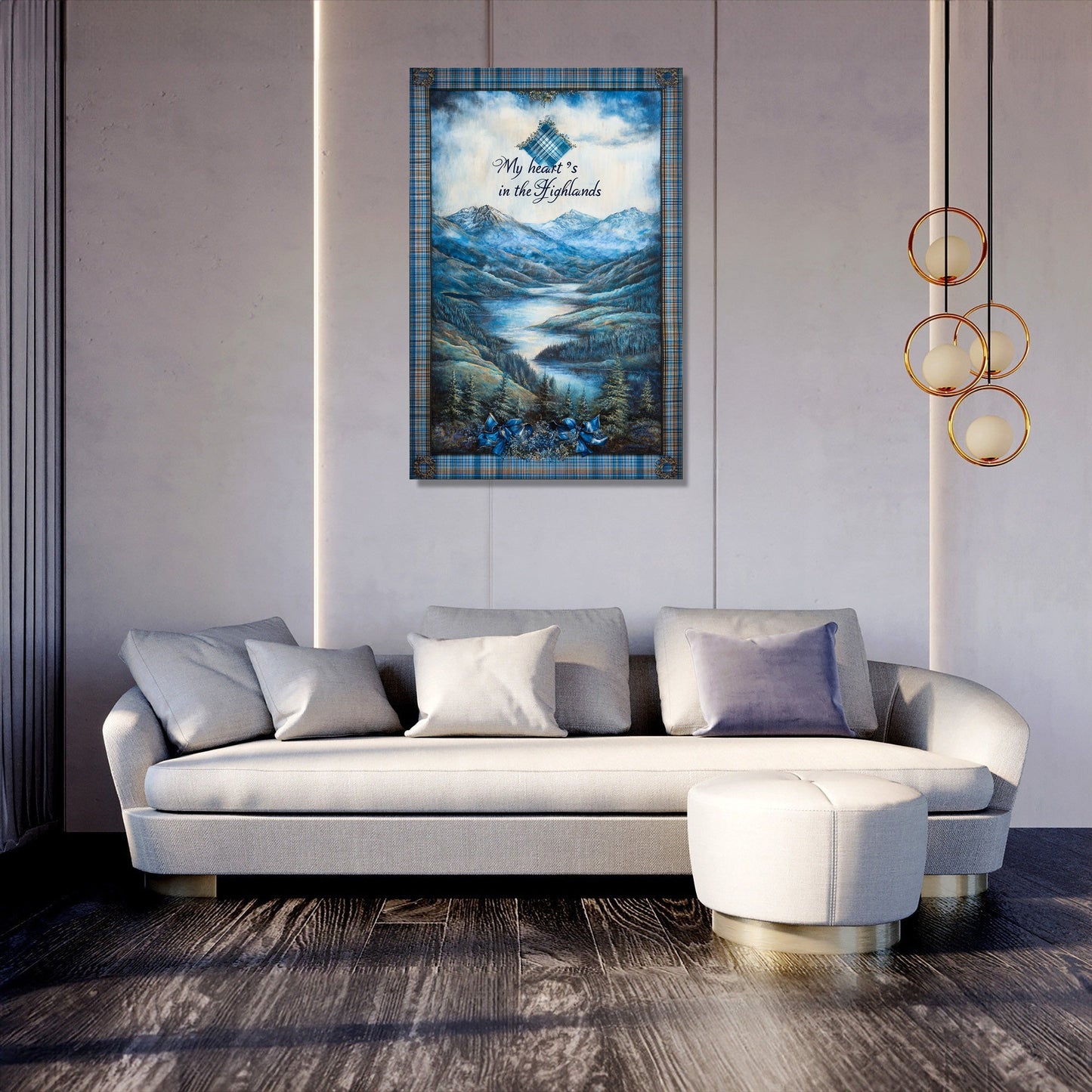 My heart’s in the Highlands Canvas