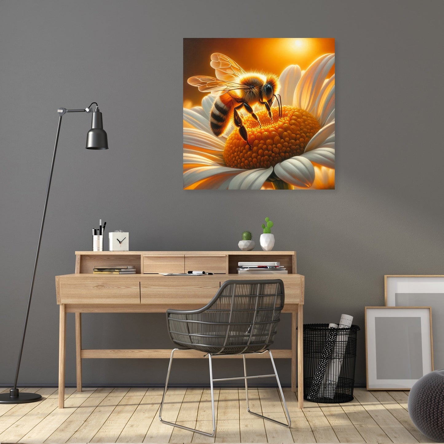 Gentle Guardian Bee Canvas