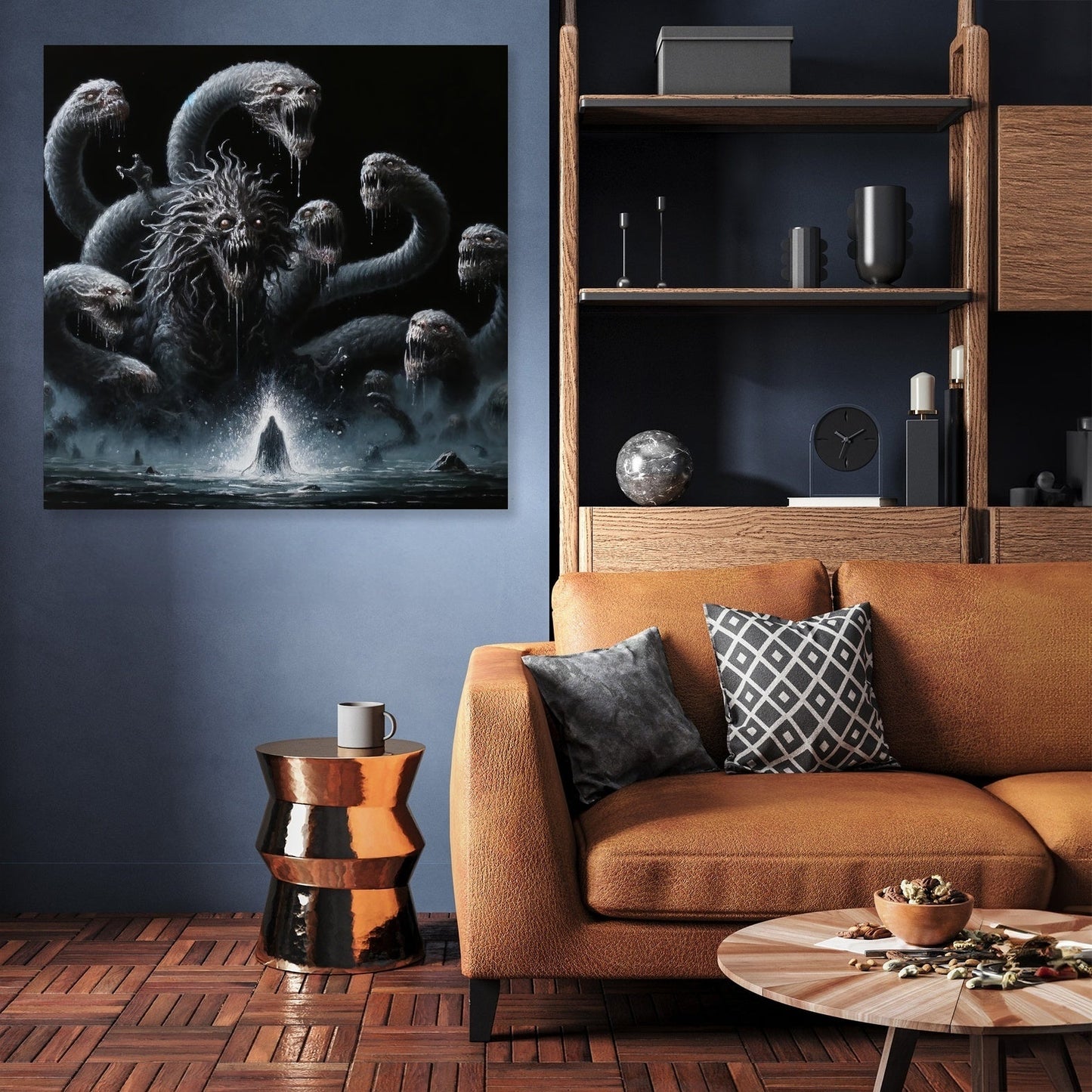 Swamp Battle Canvas