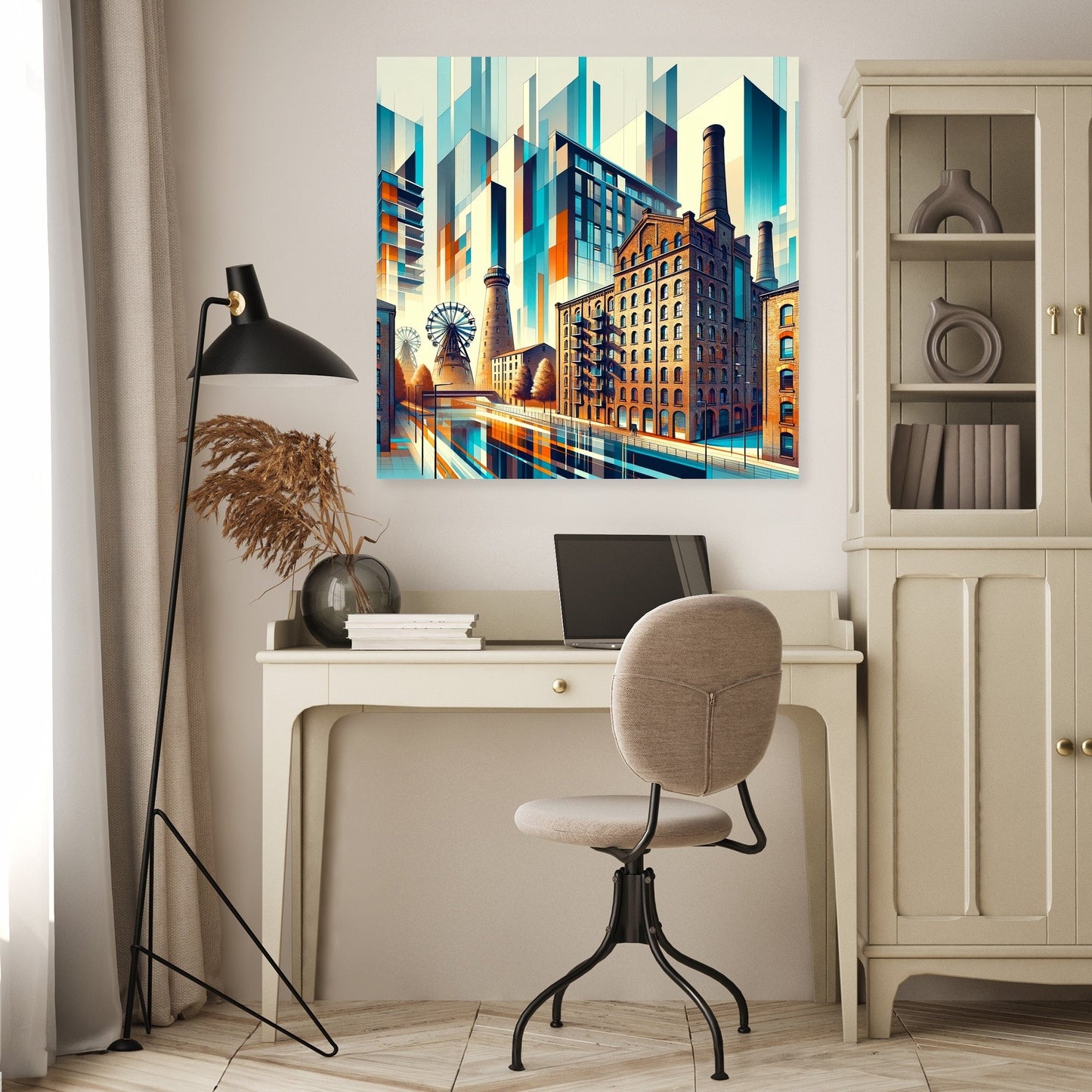 Manchester Ancoats Evolution Canvas
