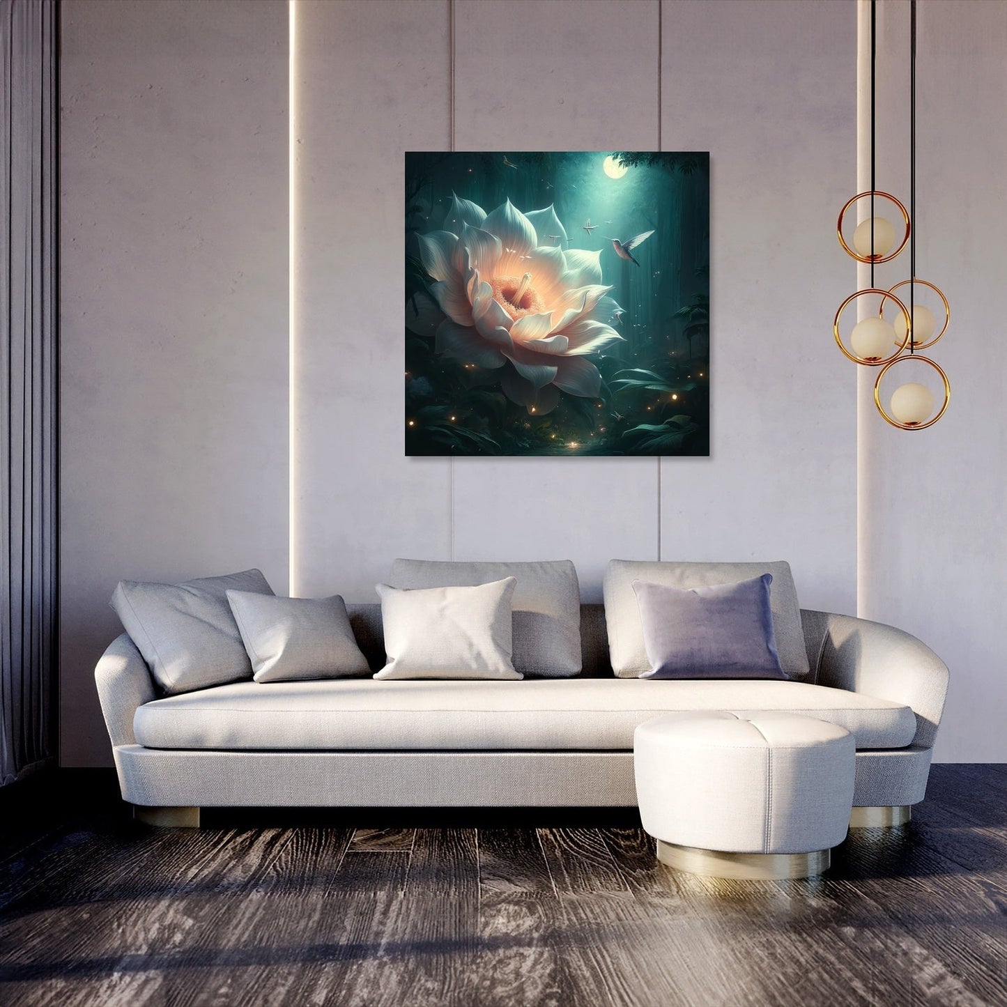 Glimmering Nectar Canvas