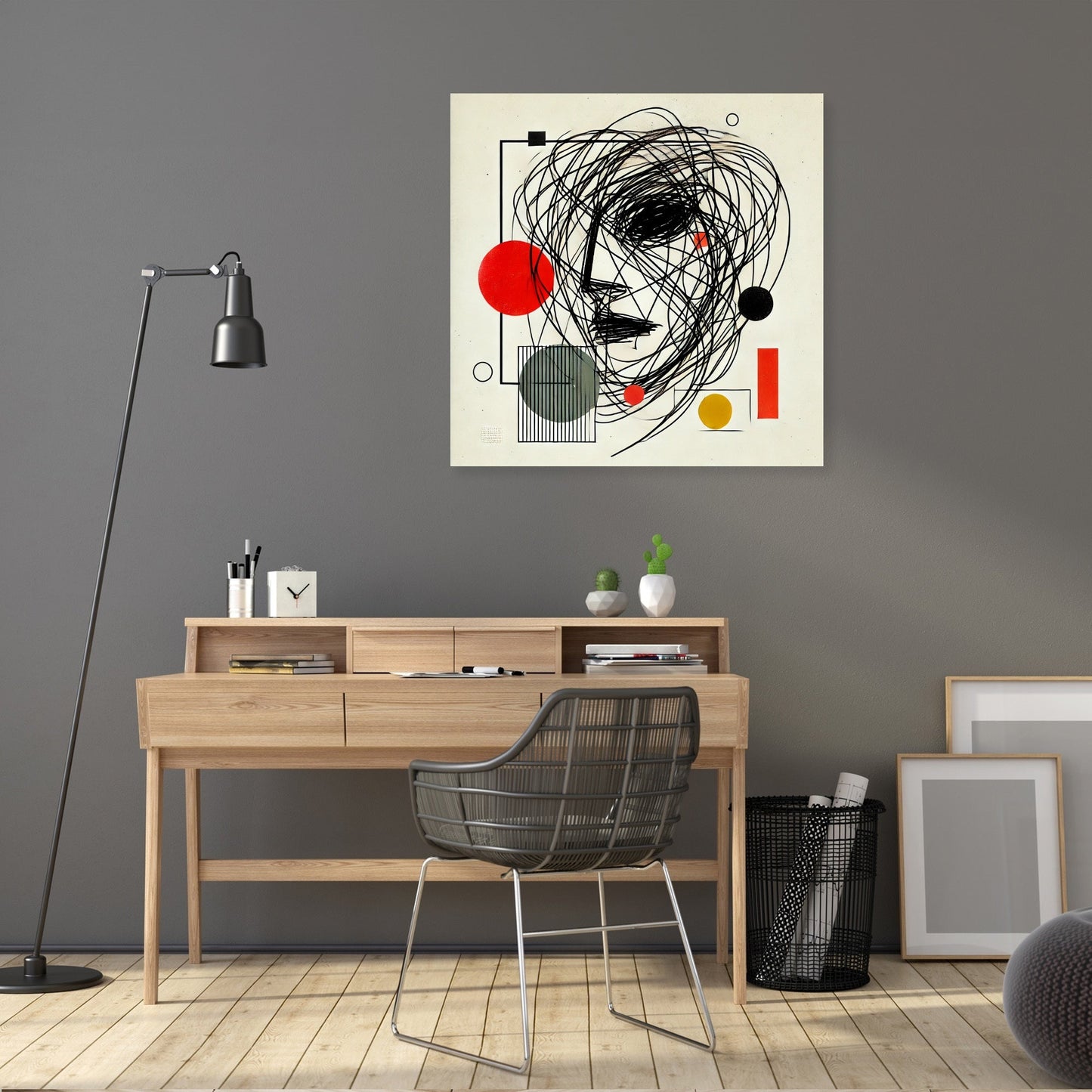Scribble Symphony Canvas