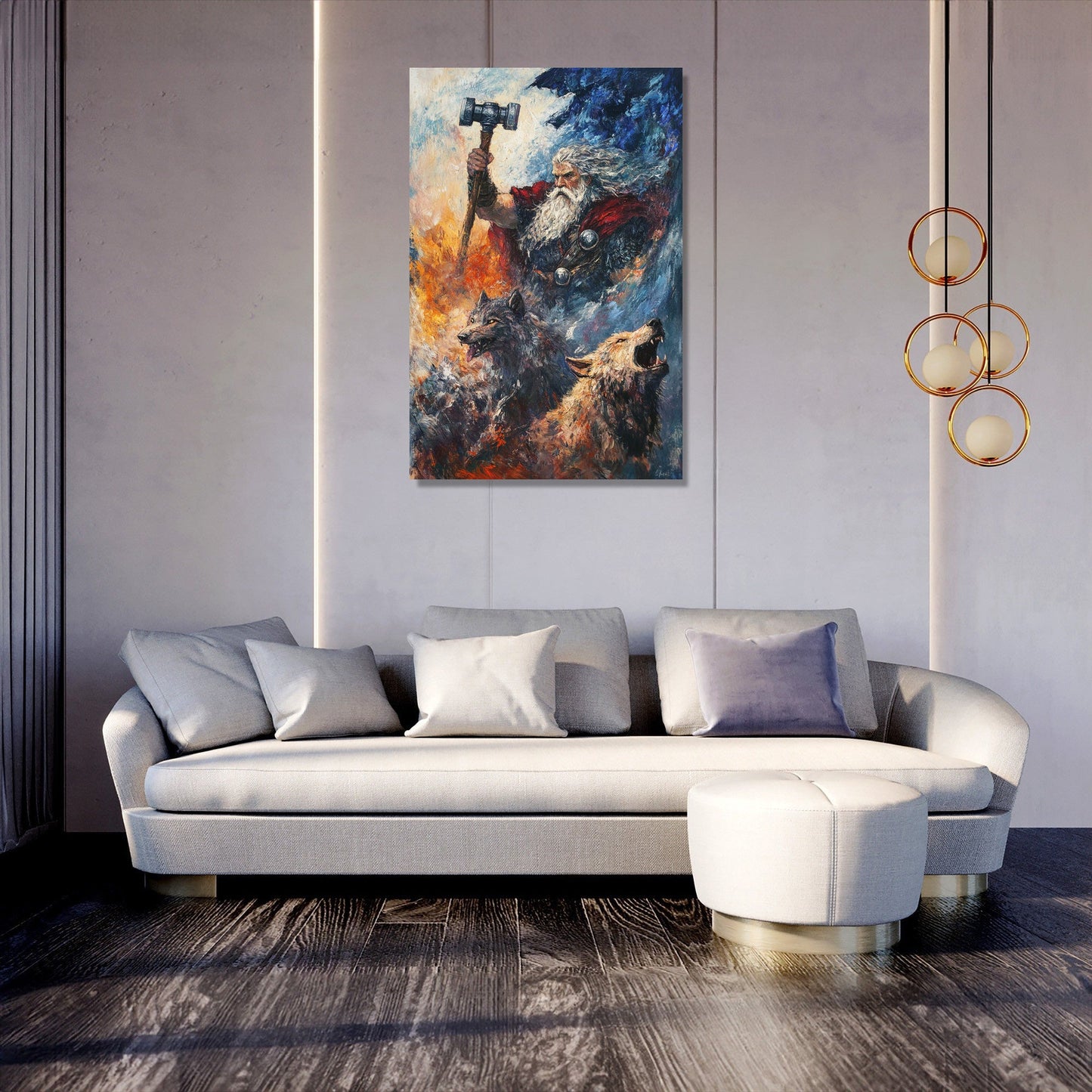 Hammer of Legends Canvas