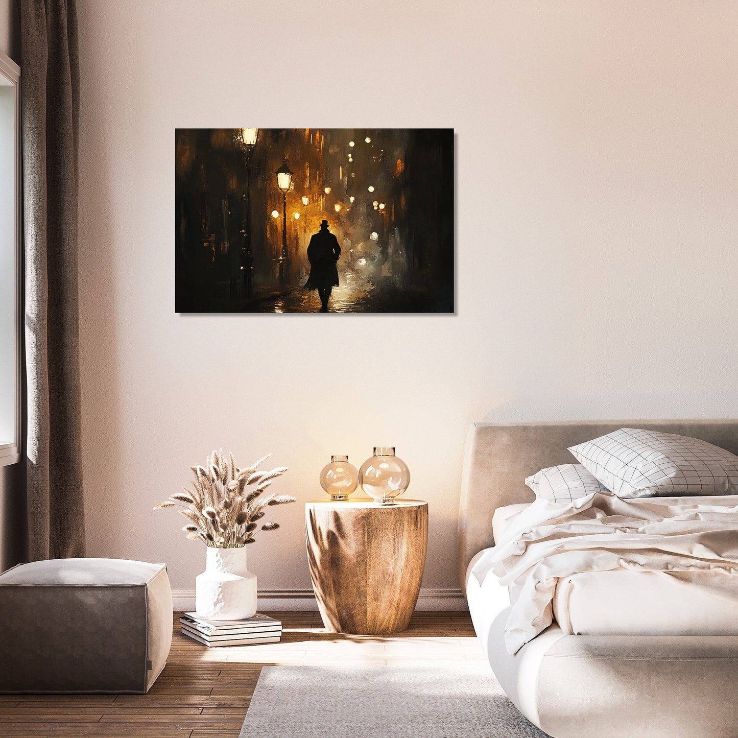 Nocturnal Shadows Canvas