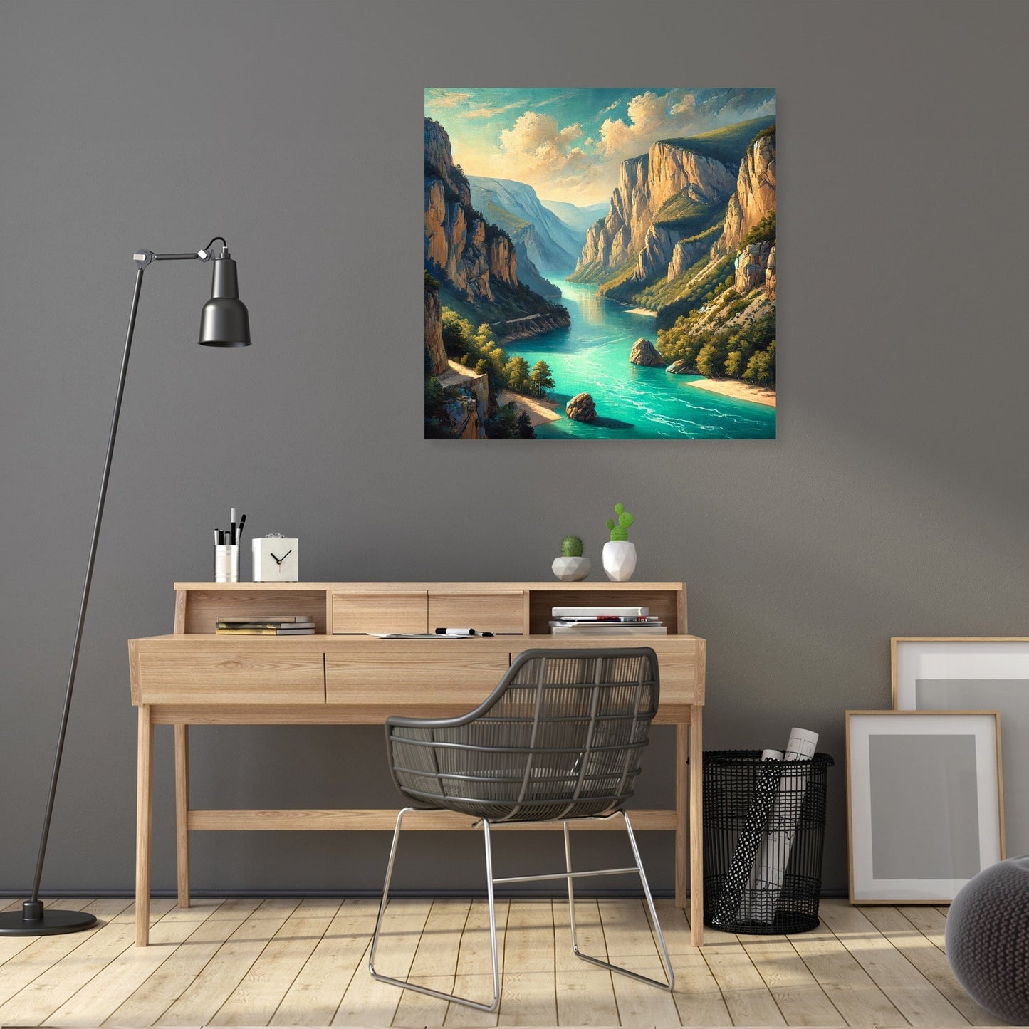 Verdon Gorge Grandeur Canvas
