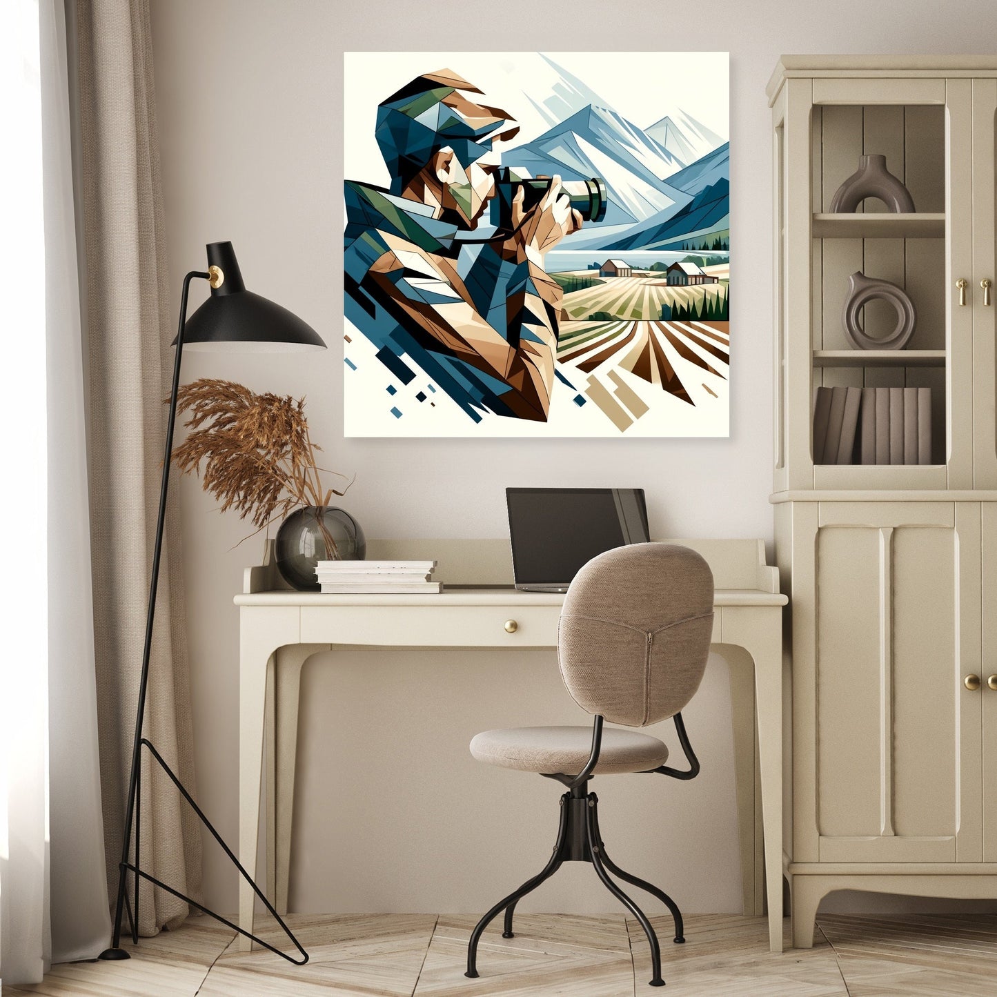 Cubist Photography Canvas