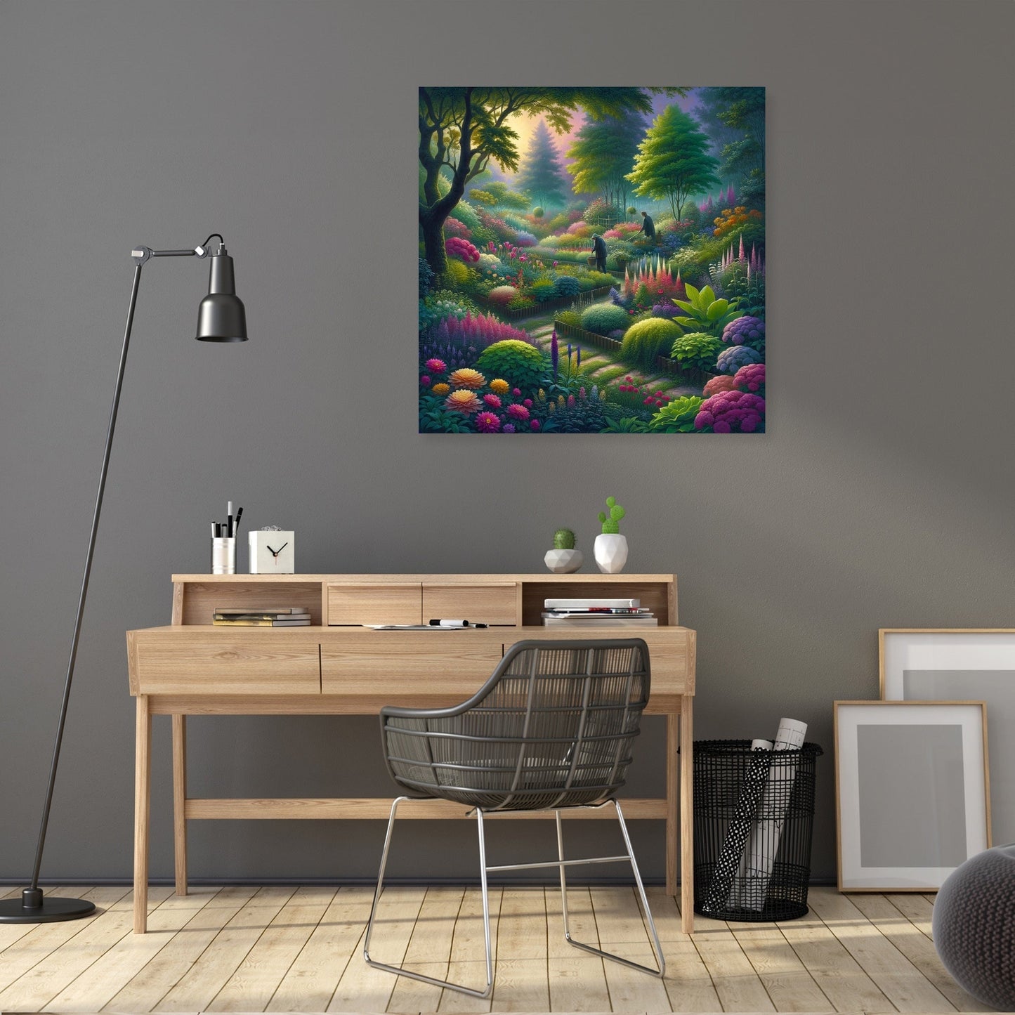 Dawn Garden Canvas