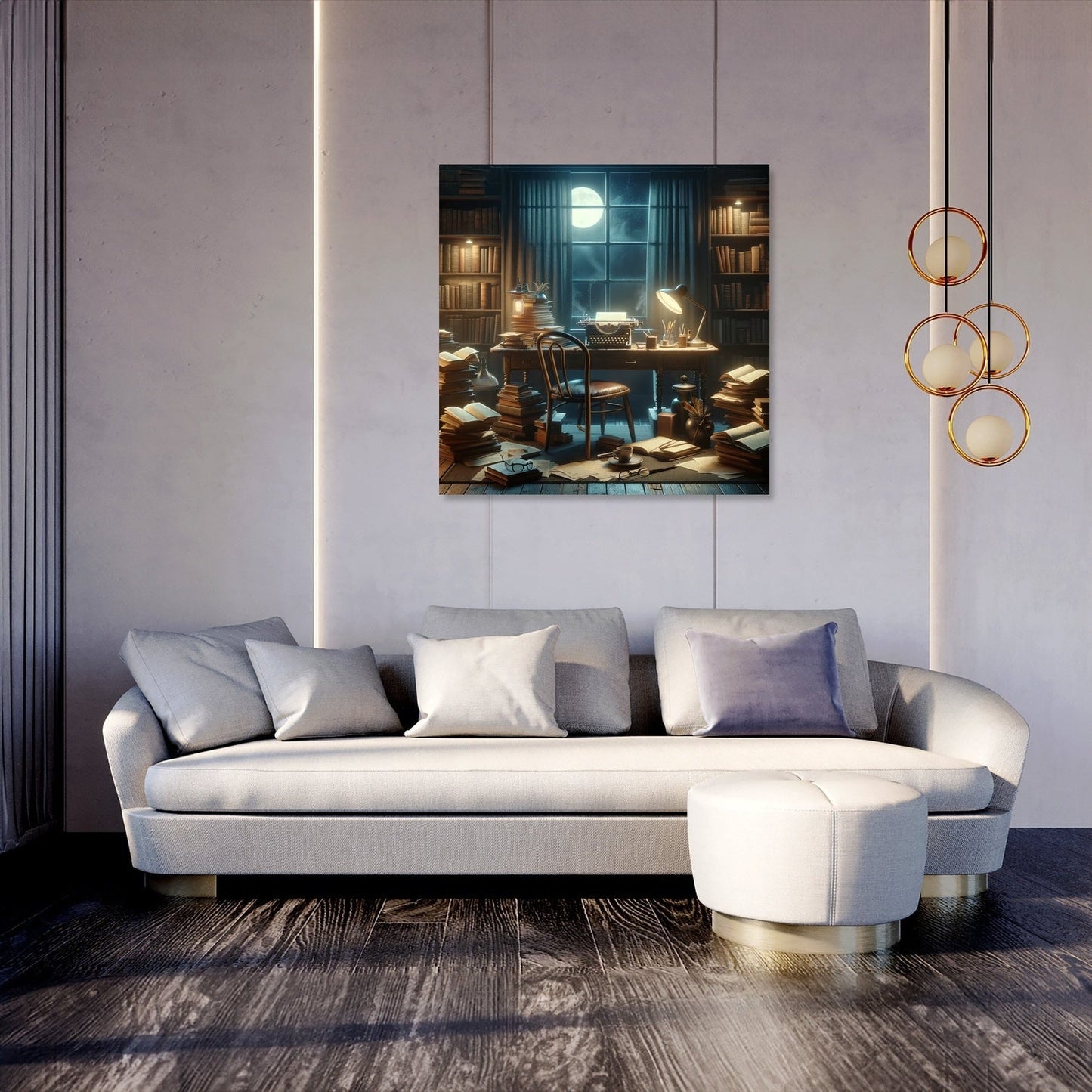Midnight Muse Canvas