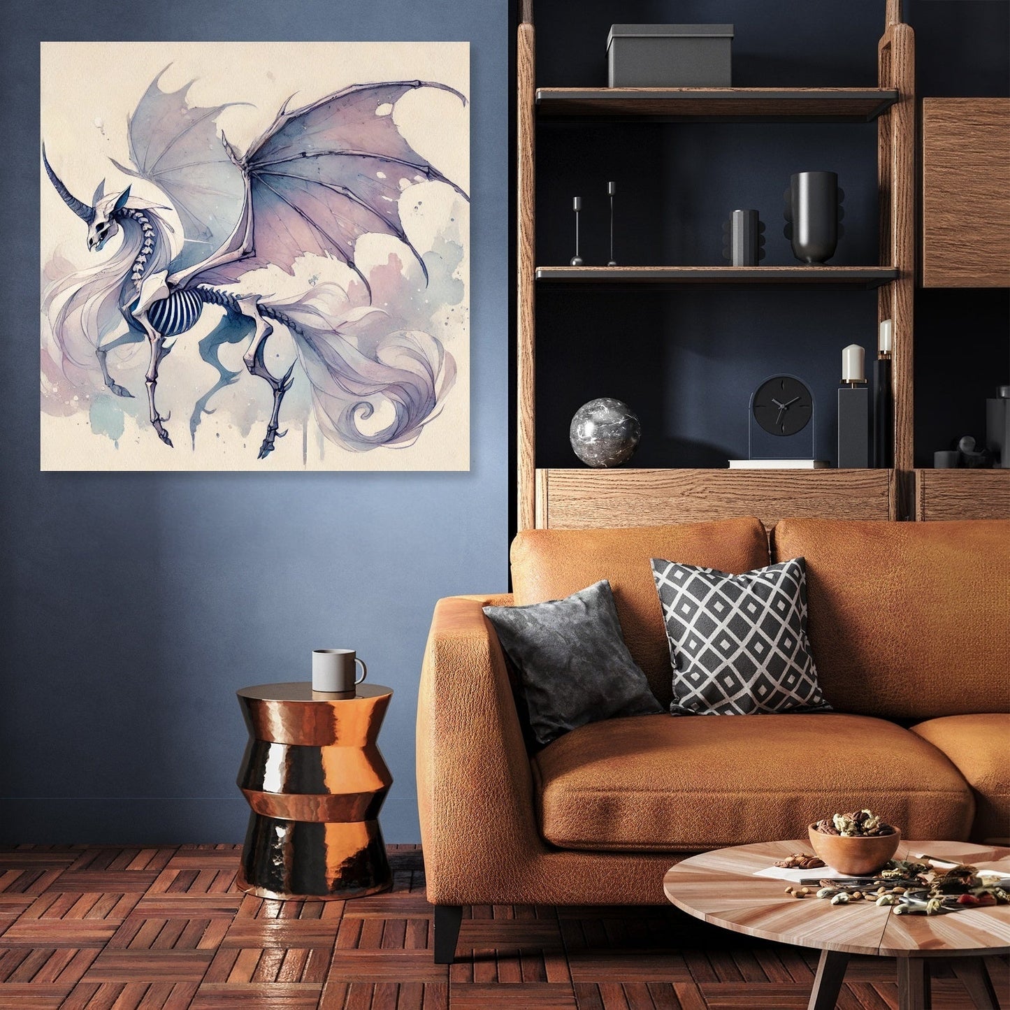 Ethereal Thestral Canvas