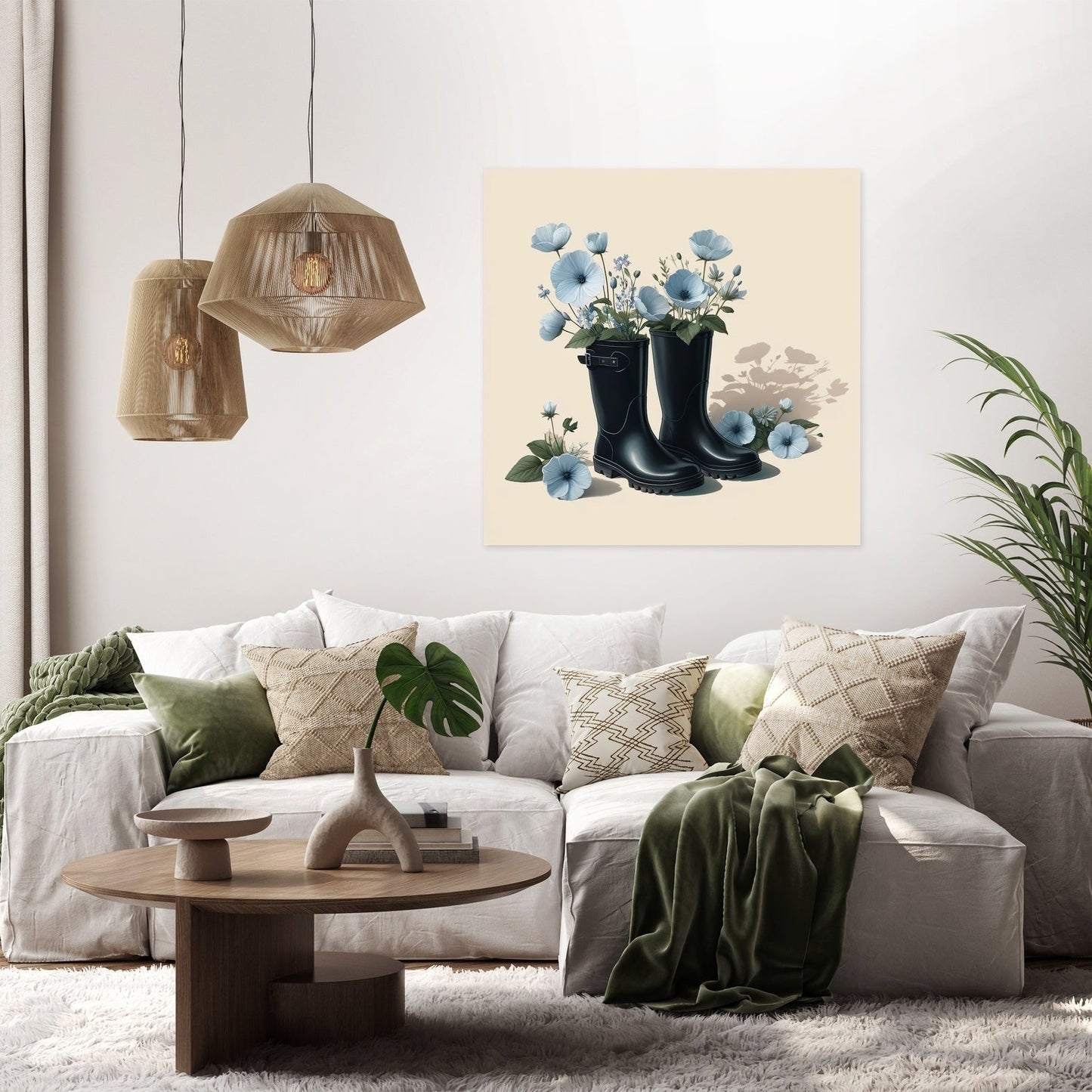 Spring's Gentle Steps Canvas