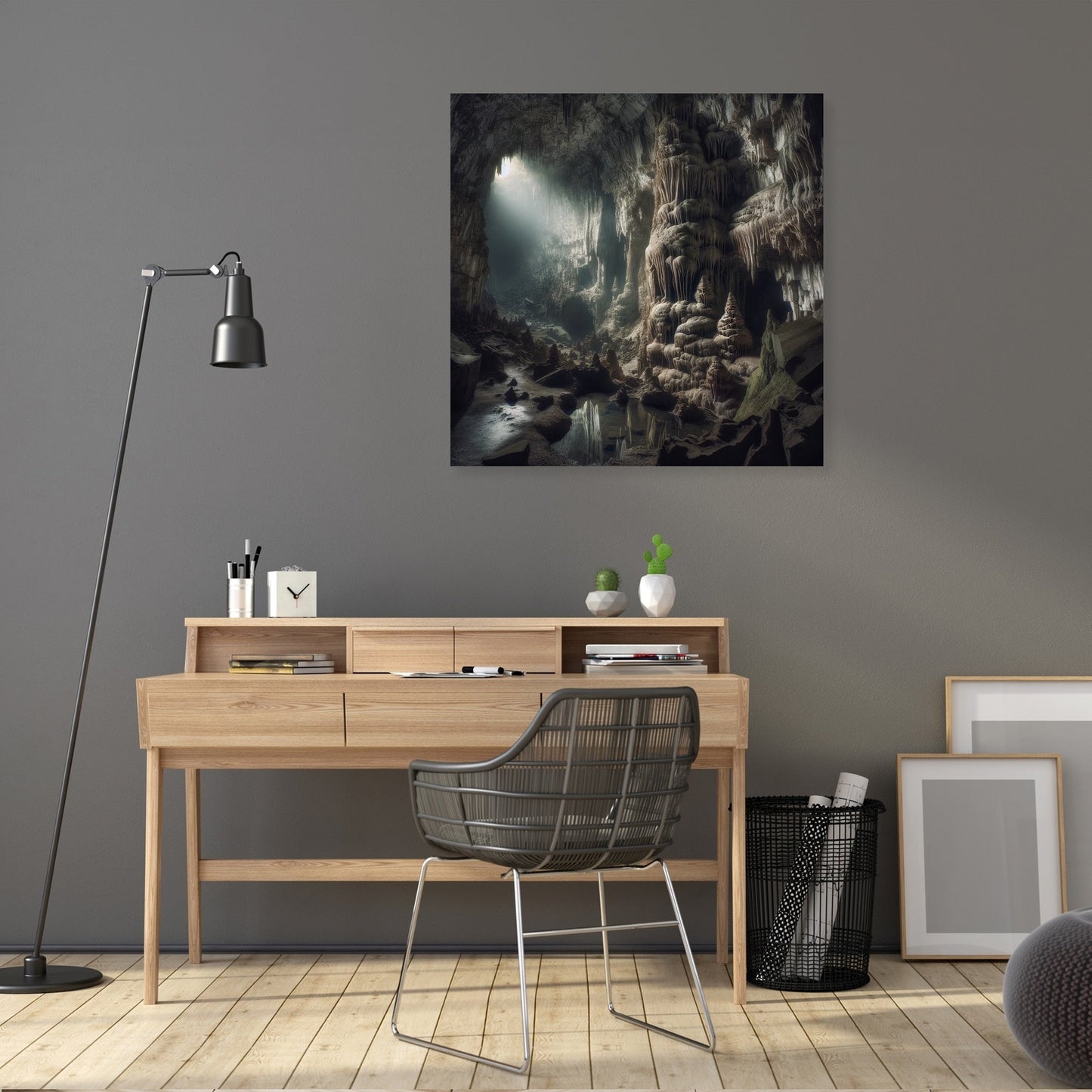 Limestone Cave Canvas