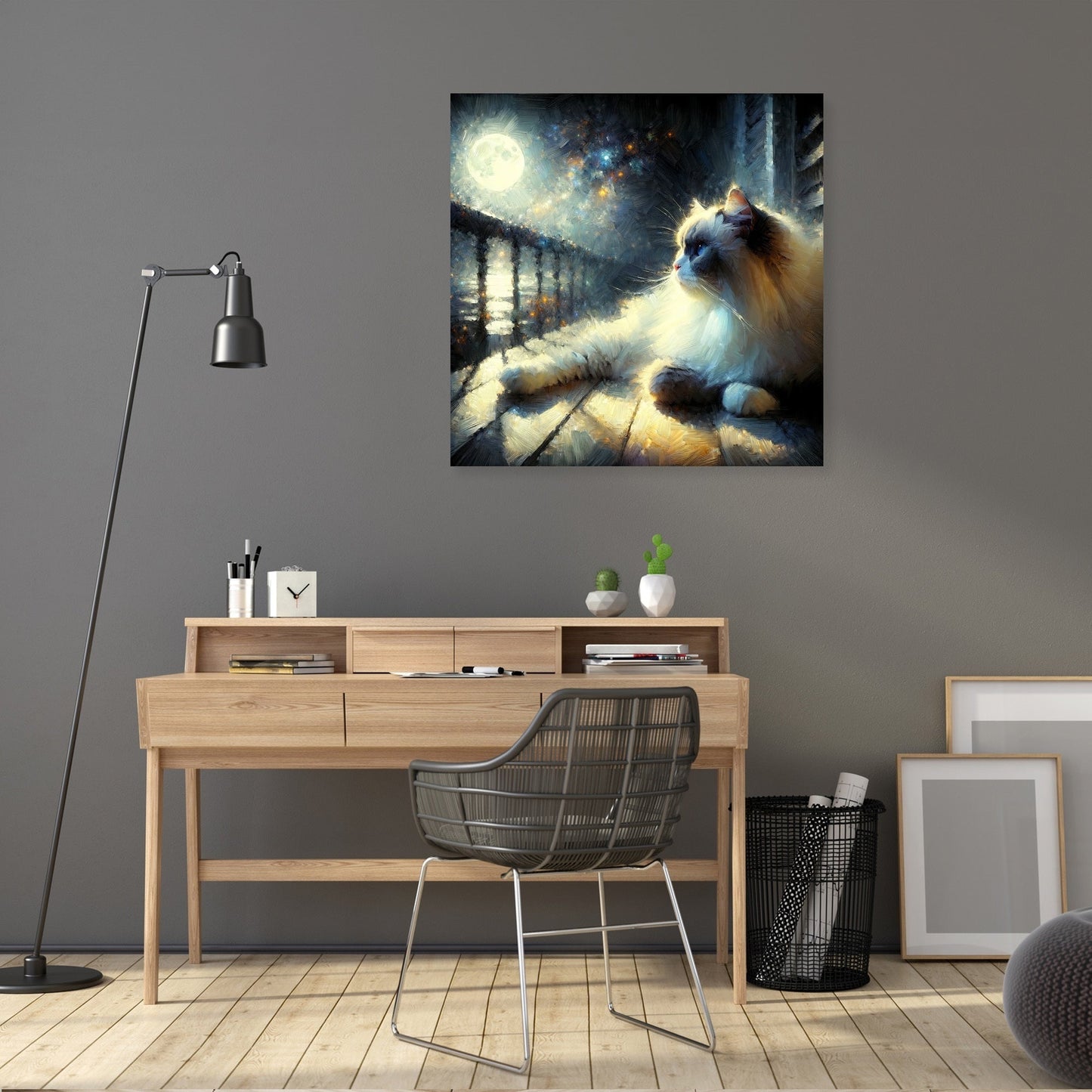 Moonlit Serenity Canvas