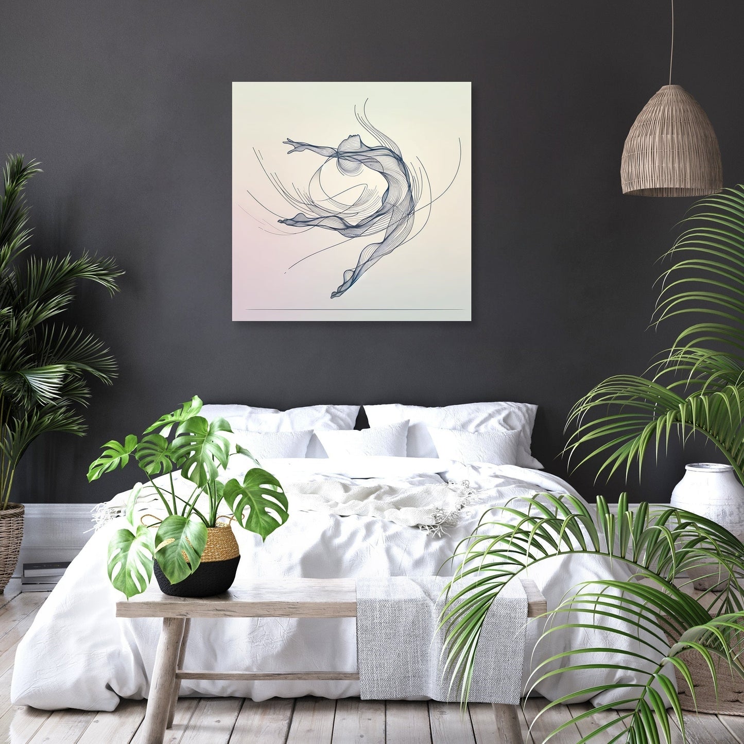 Leaping Grace Canvas
