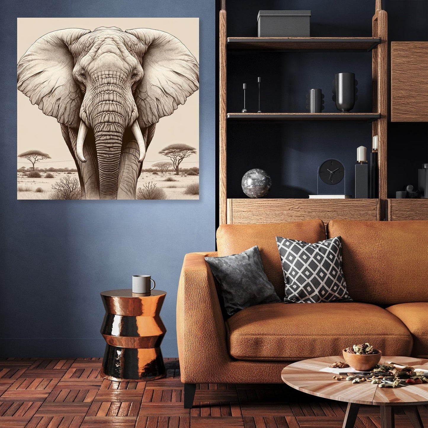 Savannah Sovereign Portrait Canvas