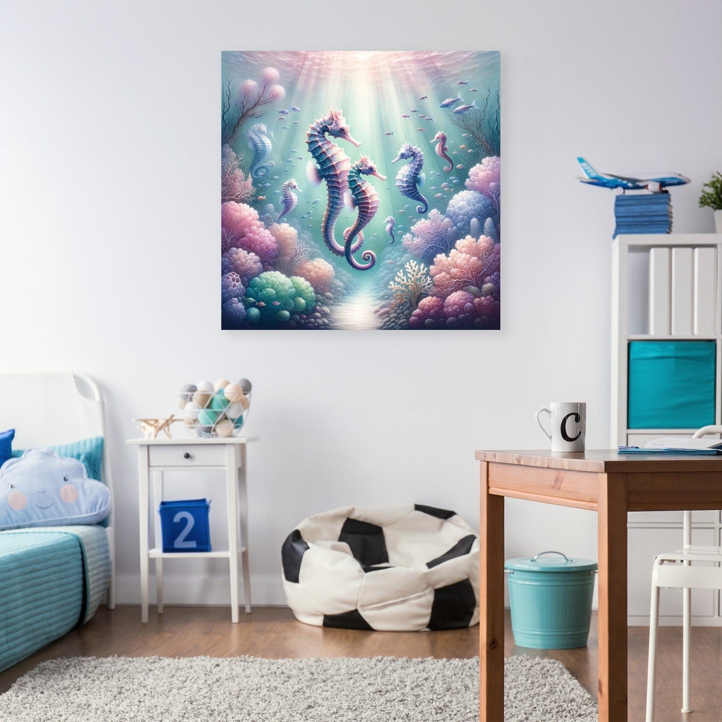 Seahorse Reef Canvas