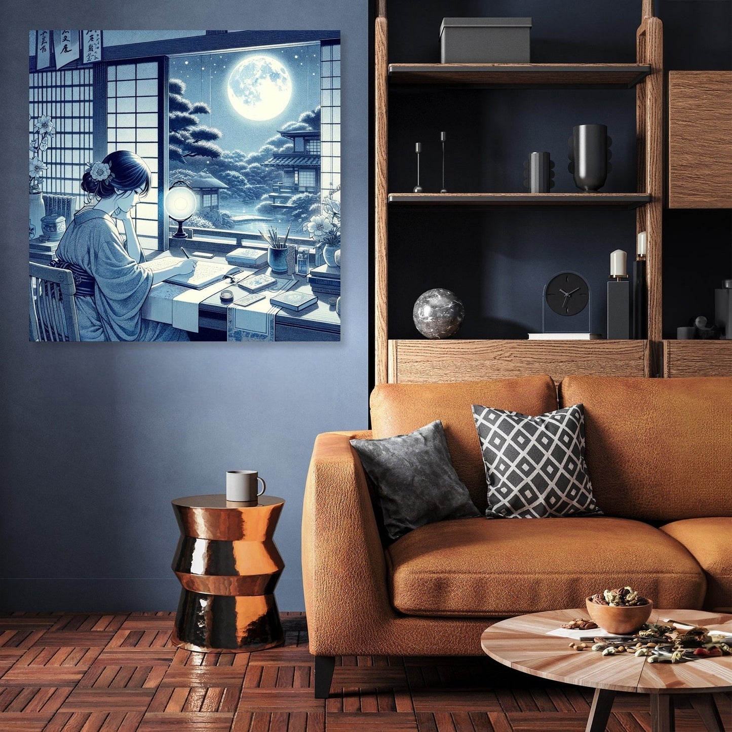 Moonlit Memoir Canvas