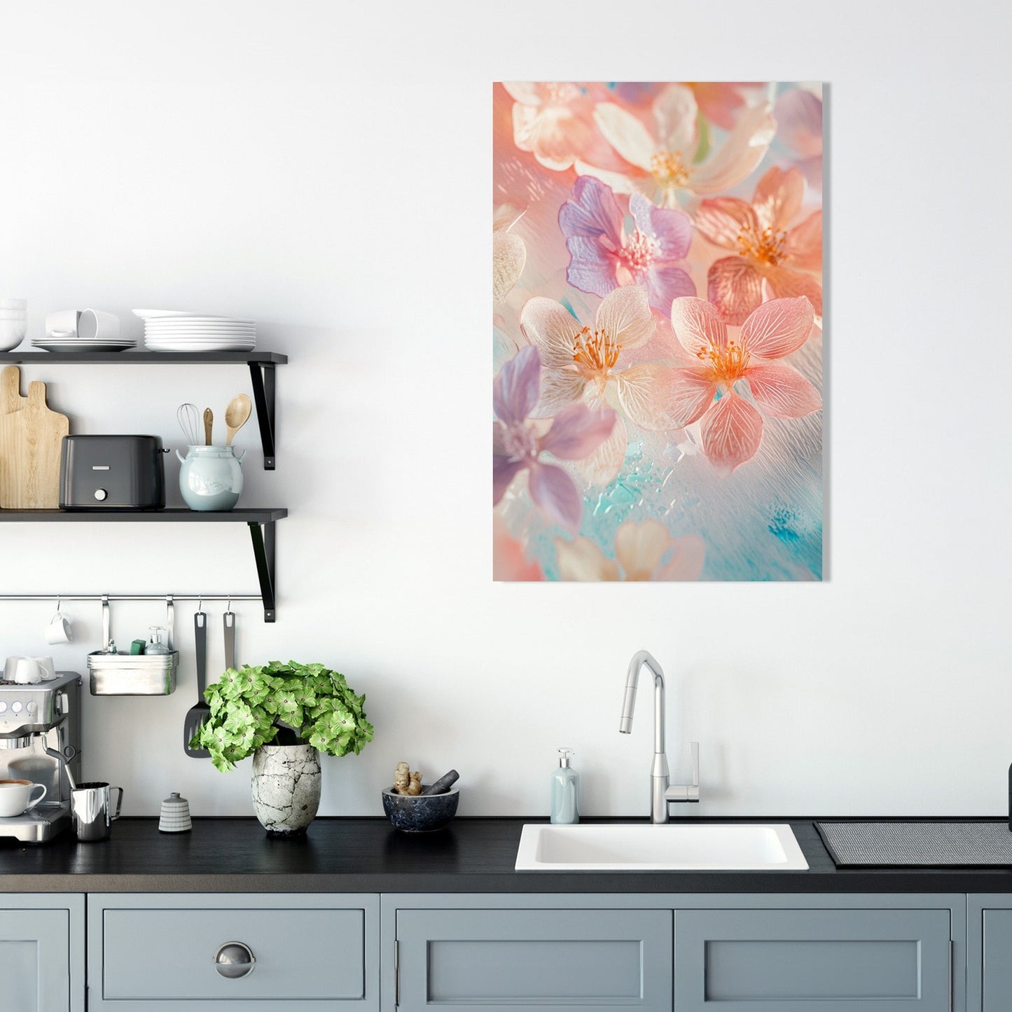 Nostalgic Blooms Canvas