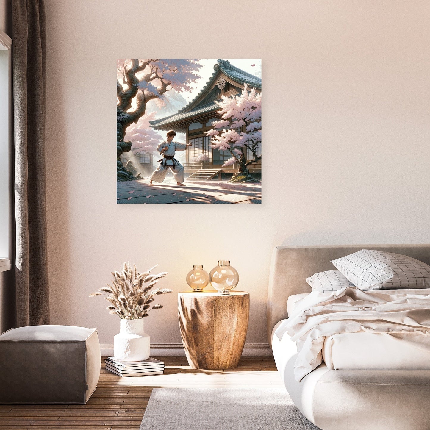 Cherry Blossom Dojo Canvas